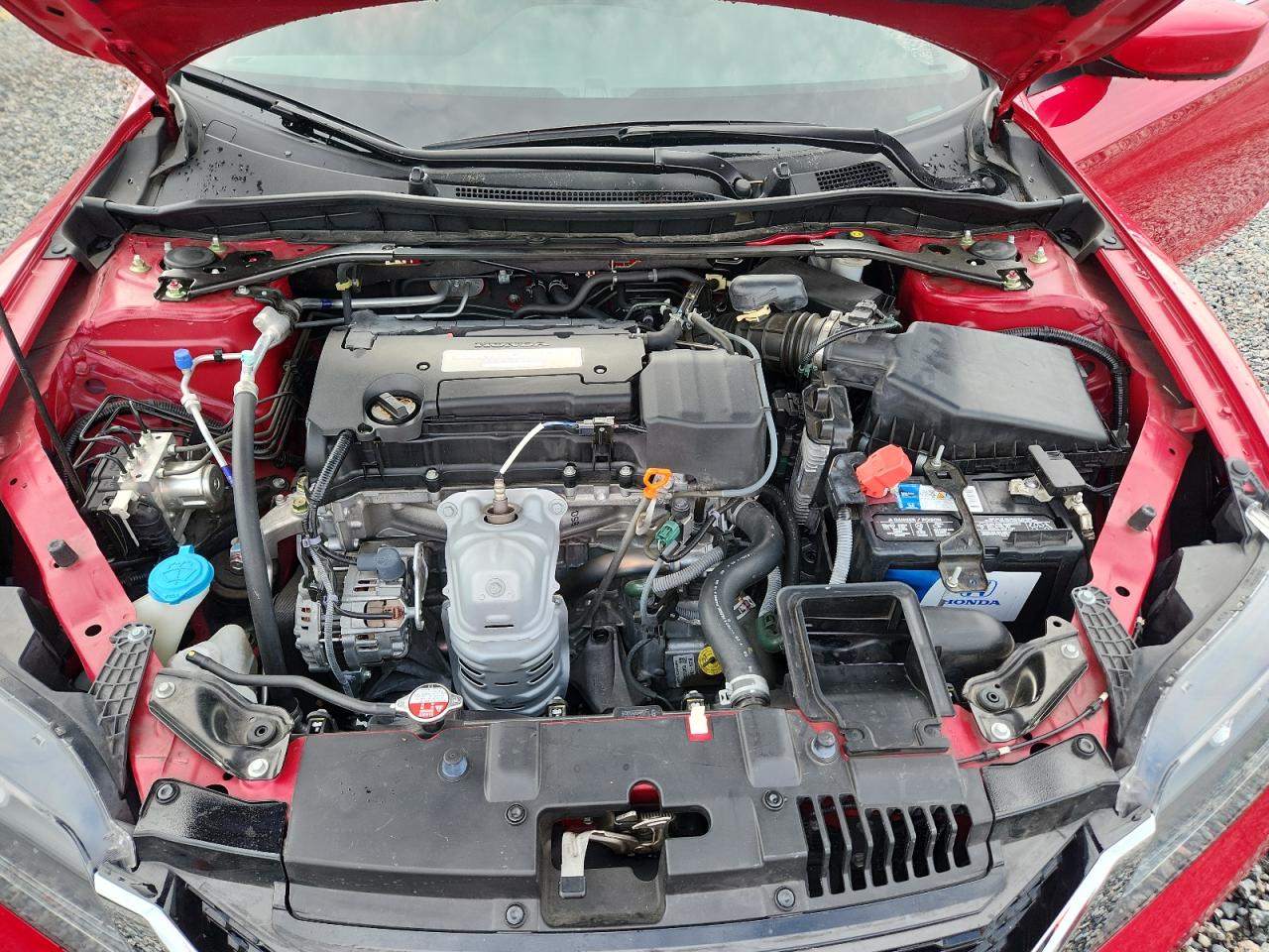 2014 Honda Accord Lx-s Красный vin: 1HGCT1B38EA001773