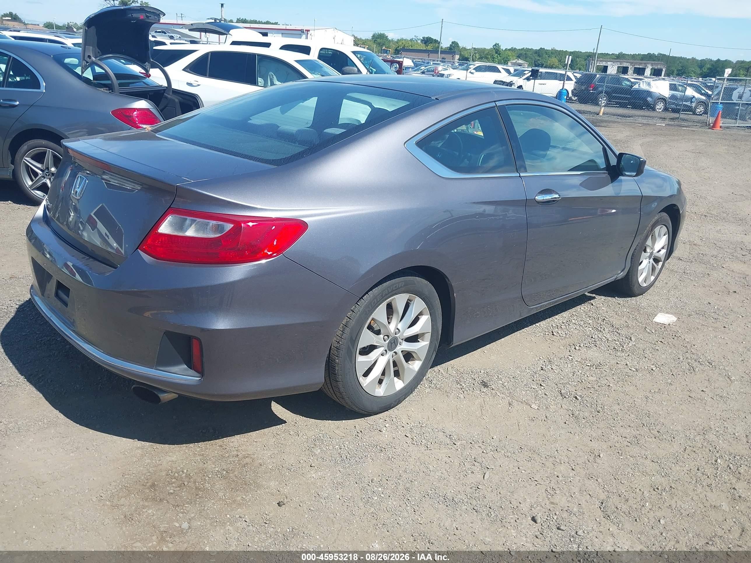 2014 Honda Accord Lx-s Gray vin: 1HGCT1B38EA008979