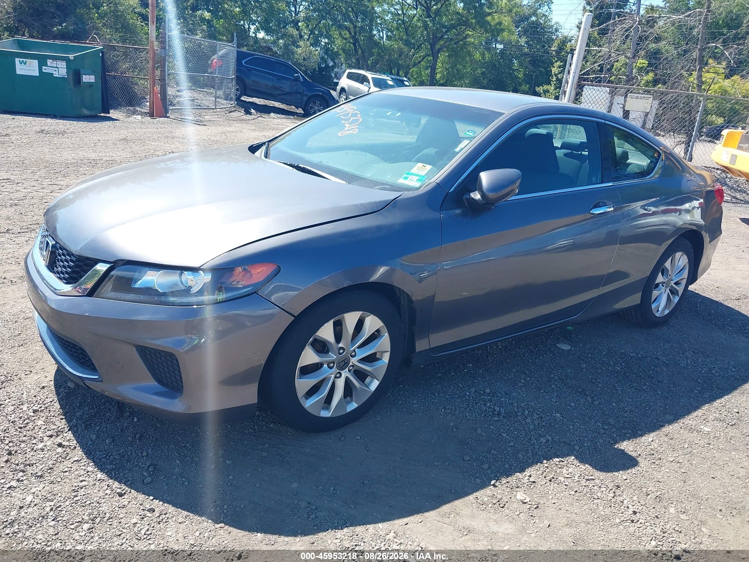 2014 Honda Accord Lx-s Gray vin: 1HGCT1B38EA008979