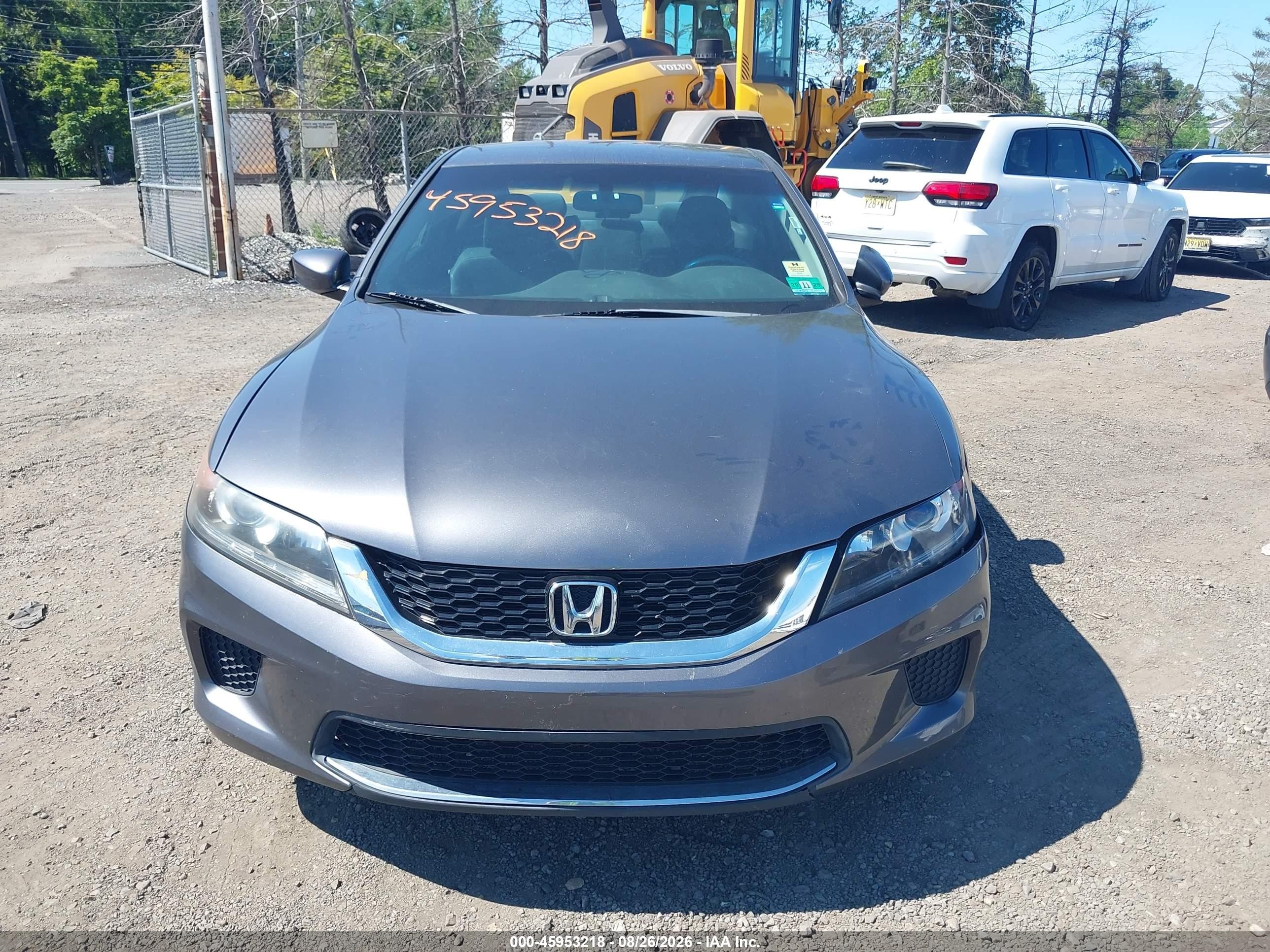 2014 Honda Accord Lx-s Gray vin: 1HGCT1B38EA008979