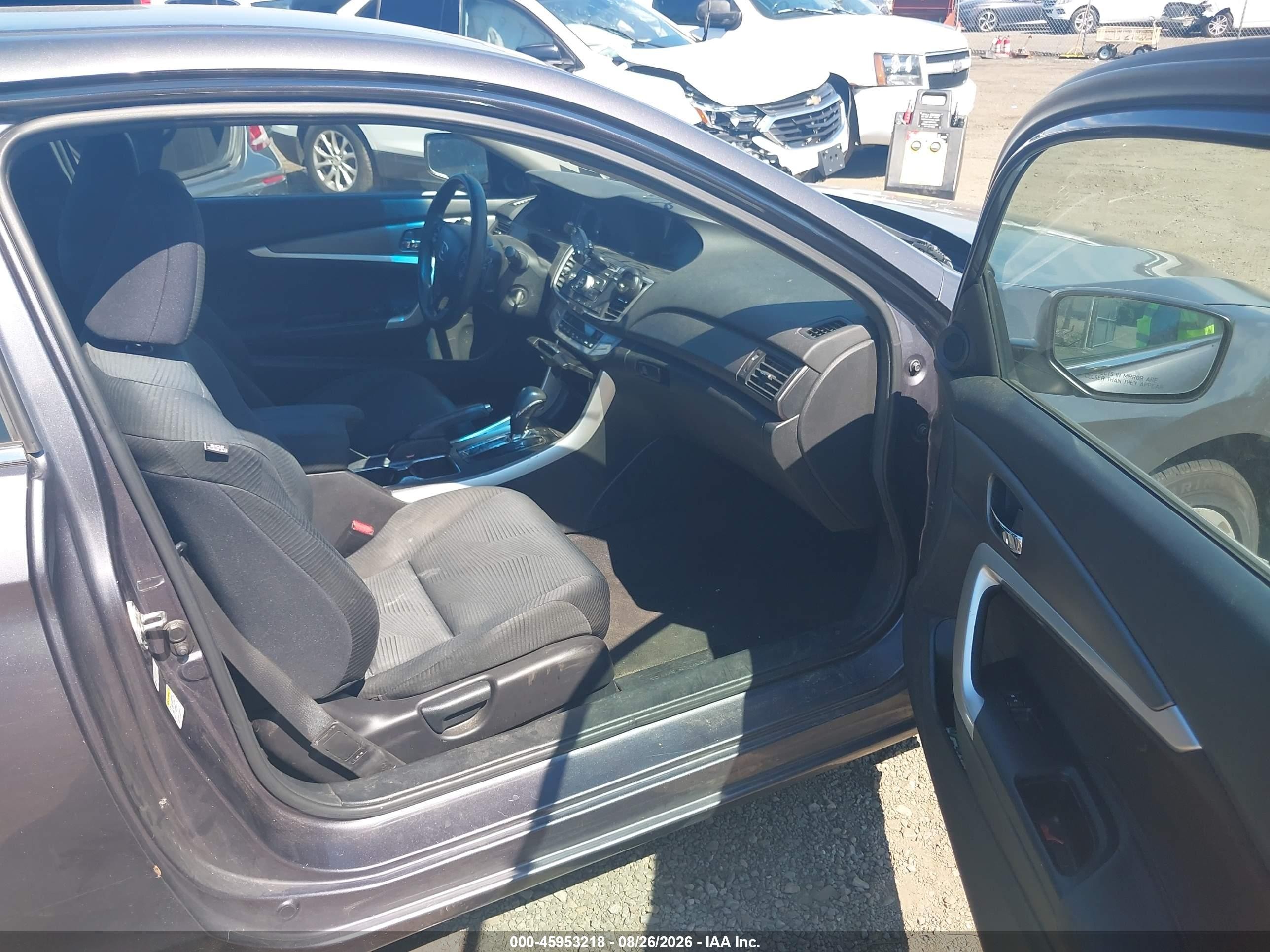 2014 Honda Accord Lx-s Gray vin: 1HGCT1B38EA008979
