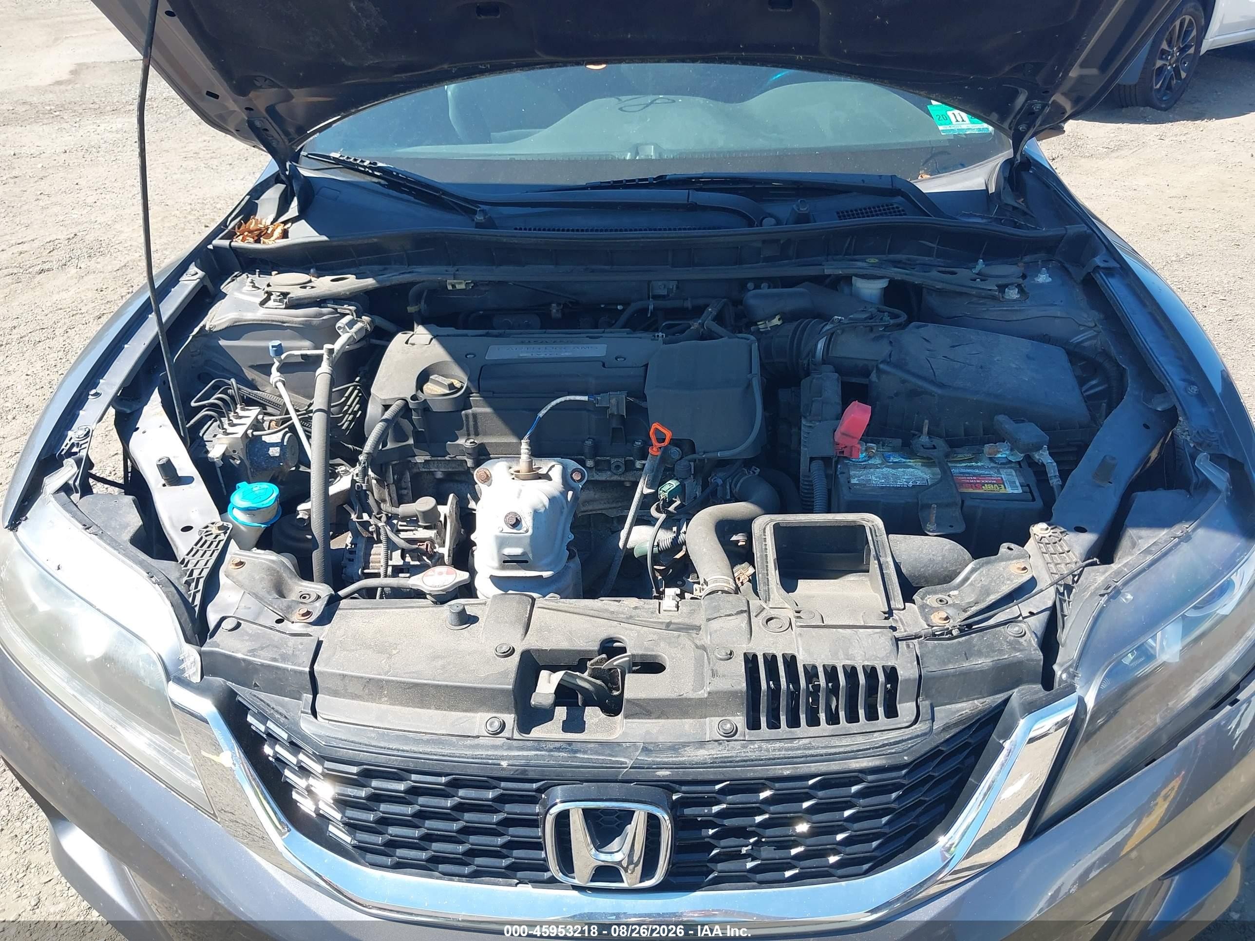 2014 Honda Accord Lx-s Gray vin: 1HGCT1B38EA008979