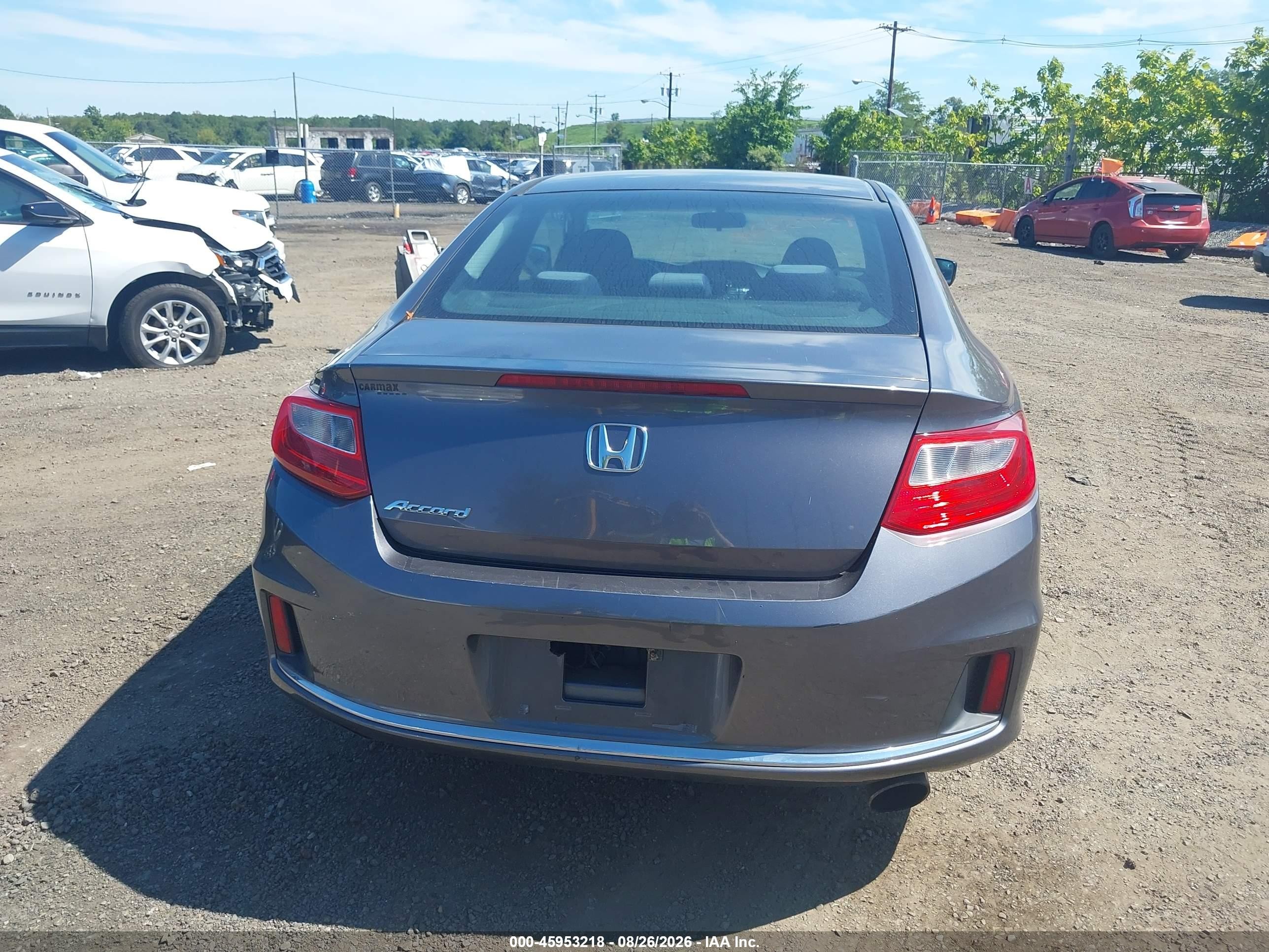 2014 Honda Accord Lx-s Gray vin: 1HGCT1B38EA008979