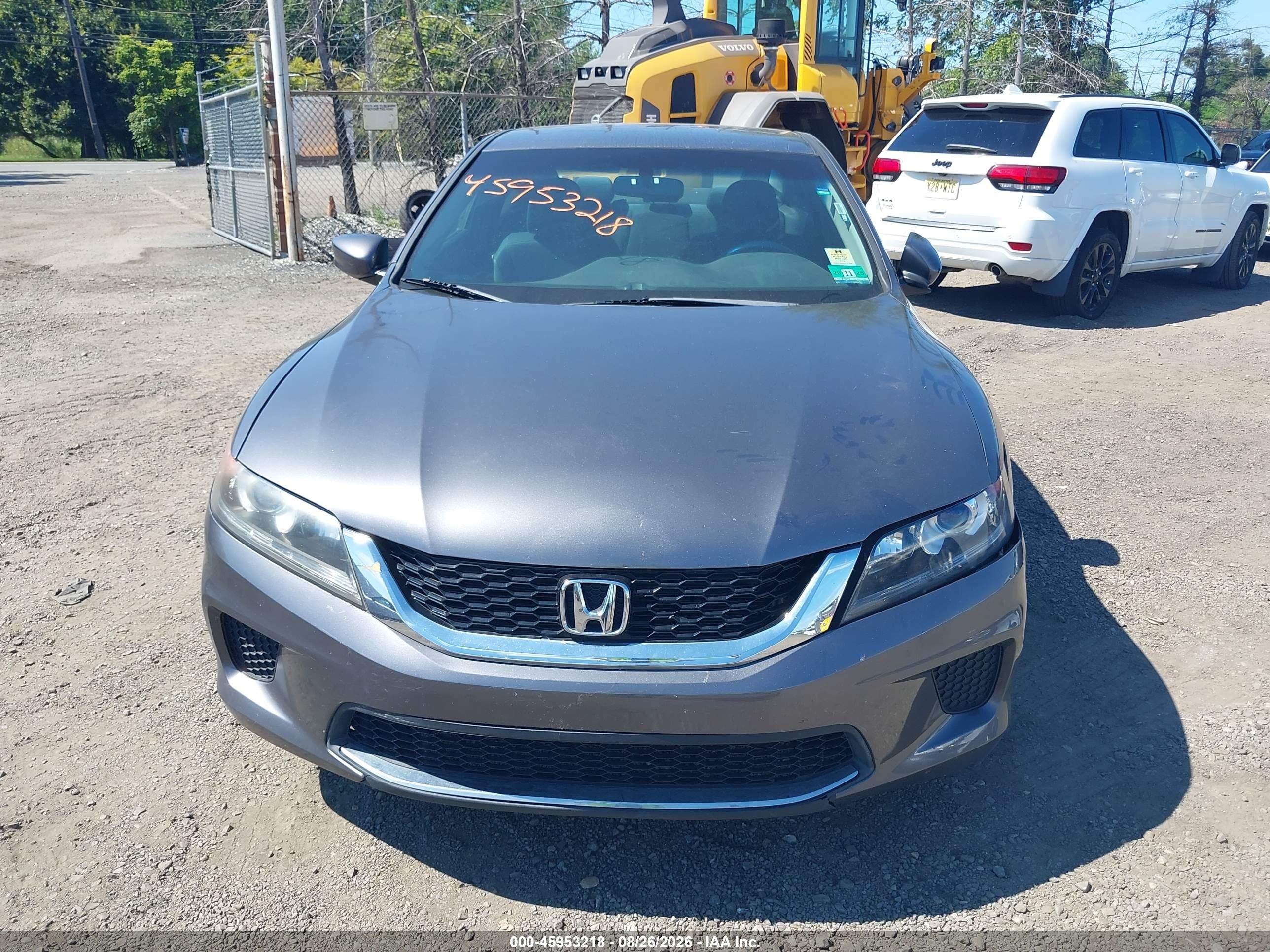 2014 Honda Accord Lx-s Gray vin: 1HGCT1B38EA008979