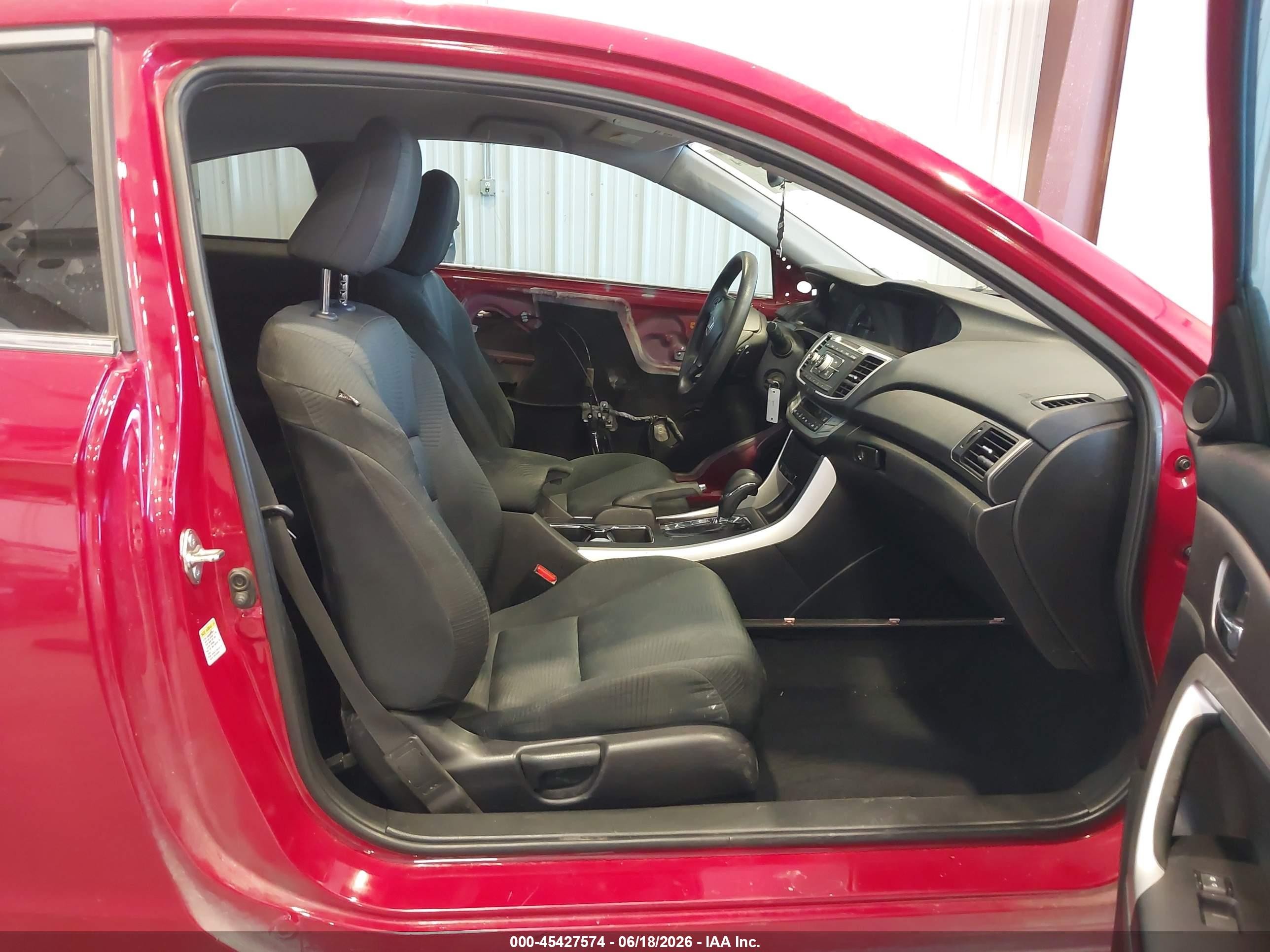 2015 Honda Accord Lx-s Red vin: 1HGCT1B38FA002925