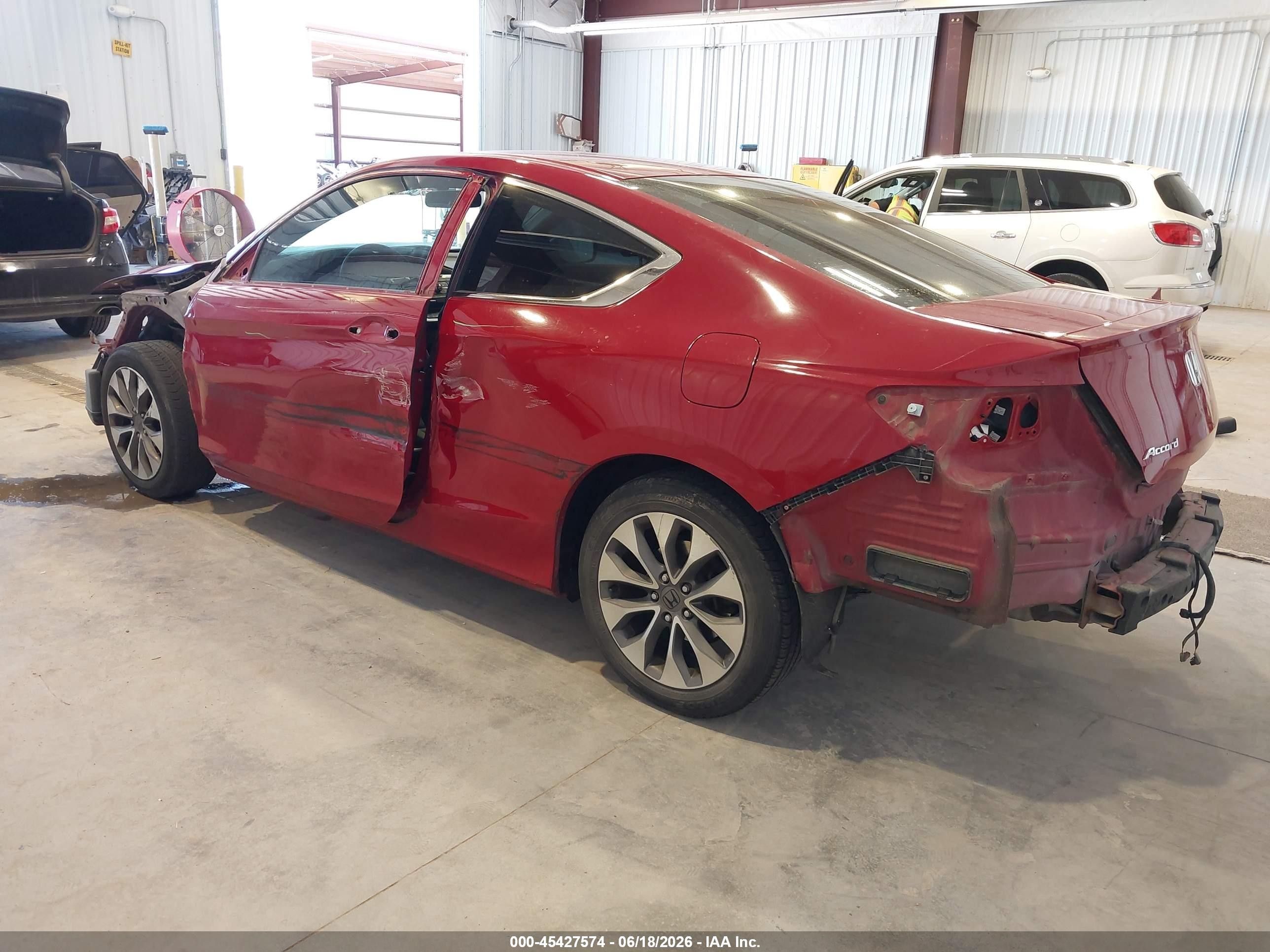 2015 Honda Accord Lx-s Red vin: 1HGCT1B38FA002925