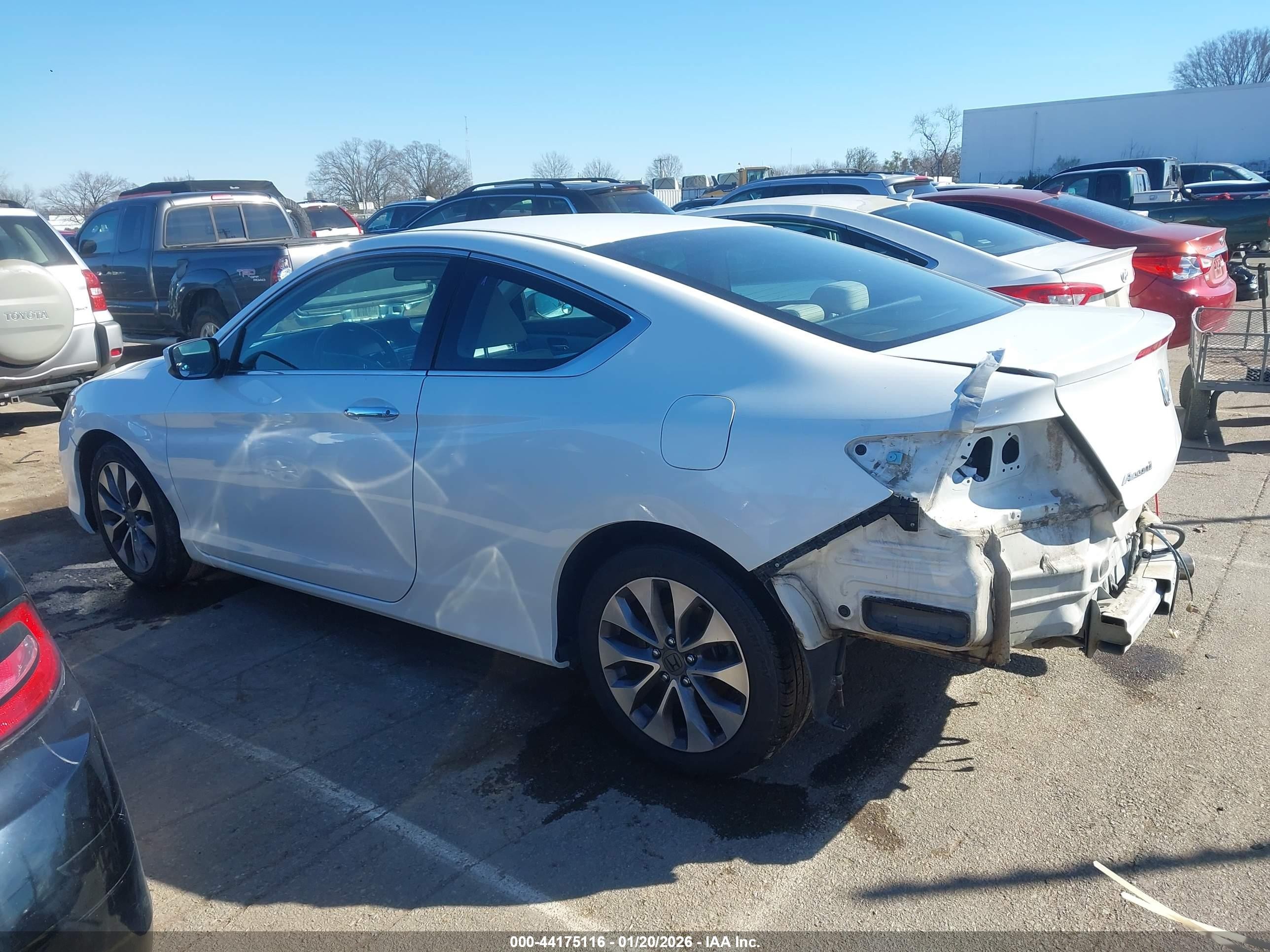 2015 Honda Accord Lx-s White vin: 1HGCT1B38FA014329
