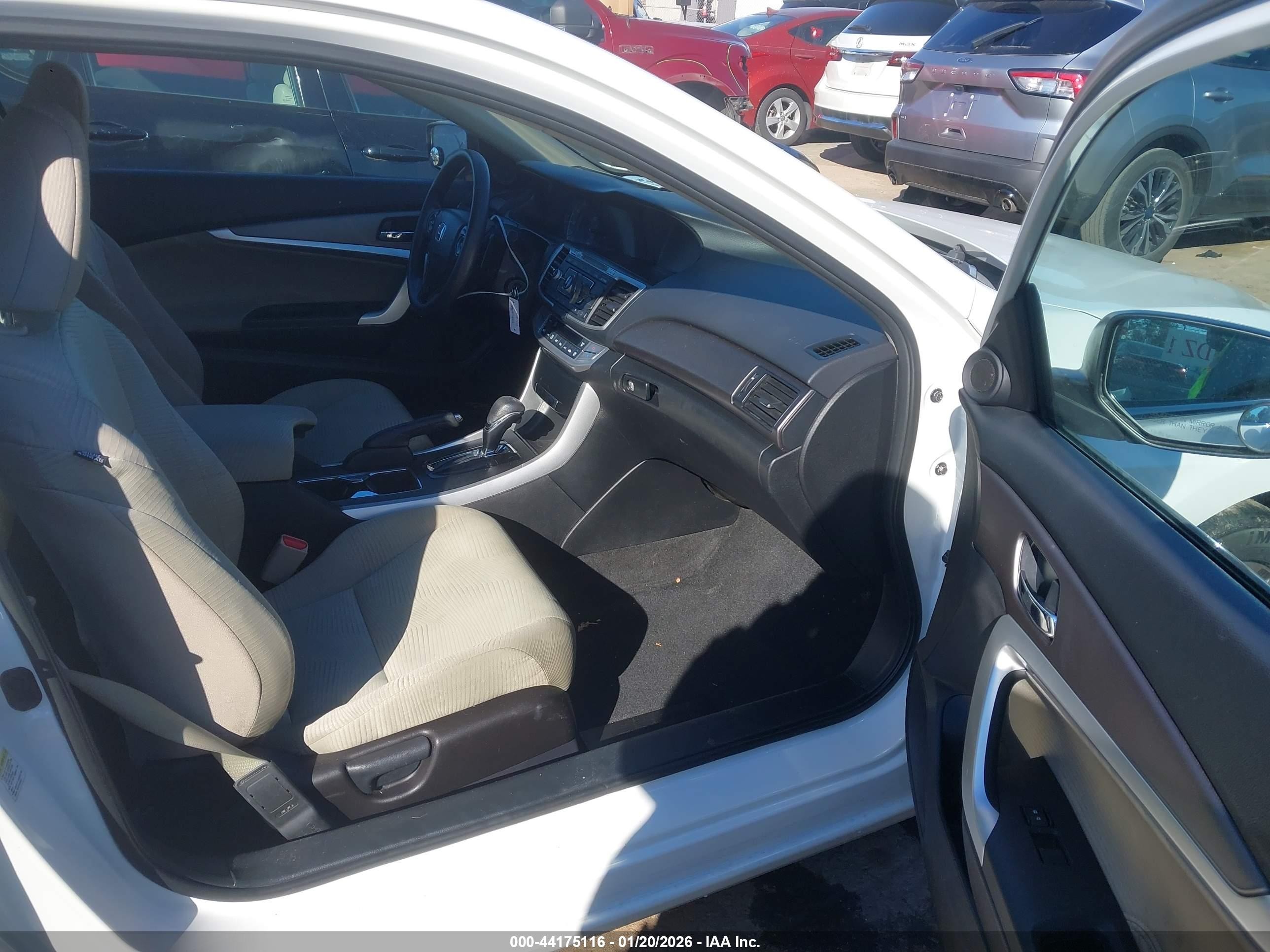 2015 Honda Accord Lx-s White vin: 1HGCT1B38FA014329