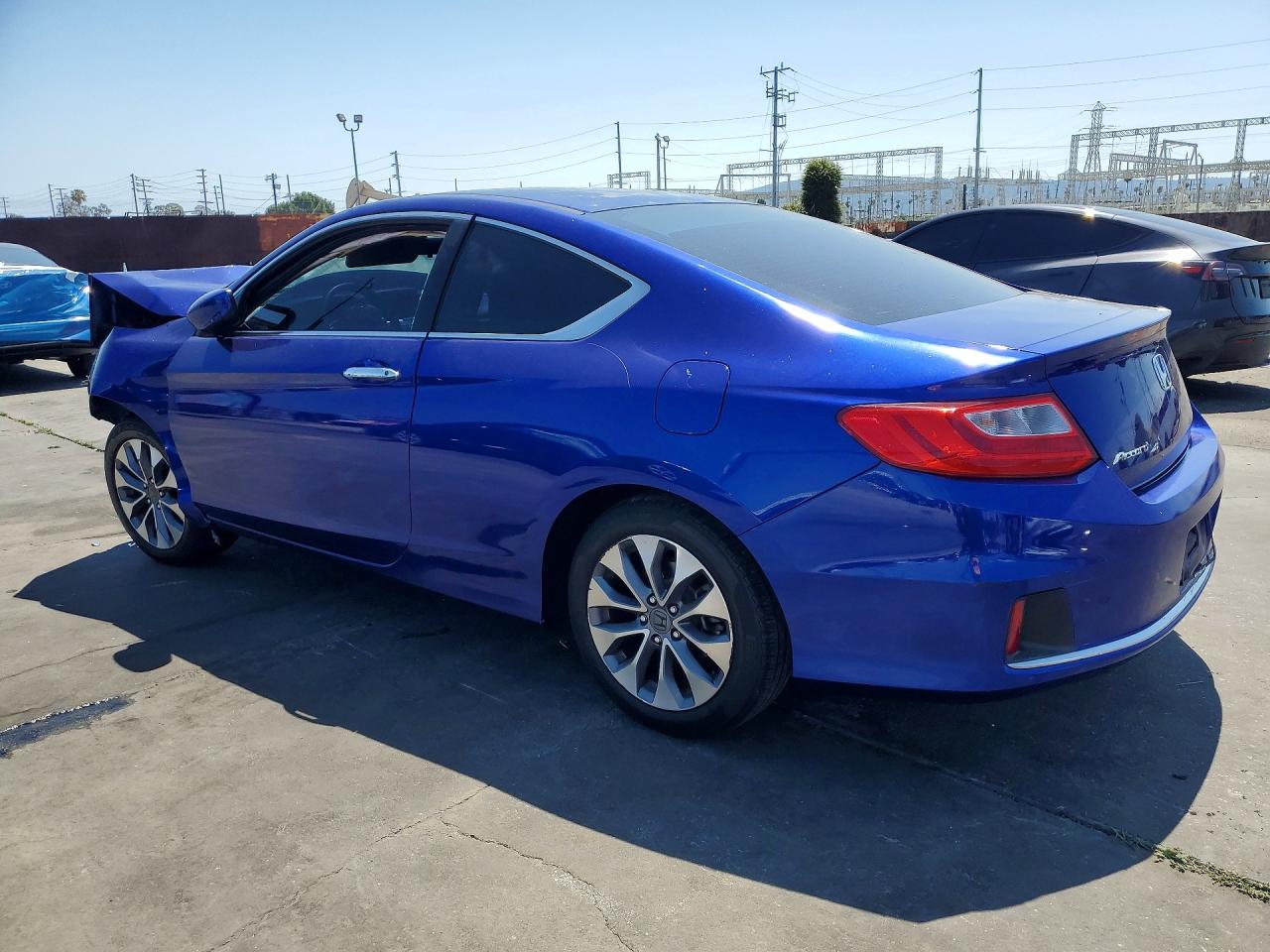 2013 Honda Accord Lx-s Blue vin: 1HGCT1B39DA013879