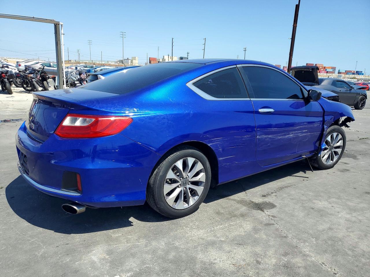 2013 Honda Accord Lx-s Blue vin: 1HGCT1B39DA013879