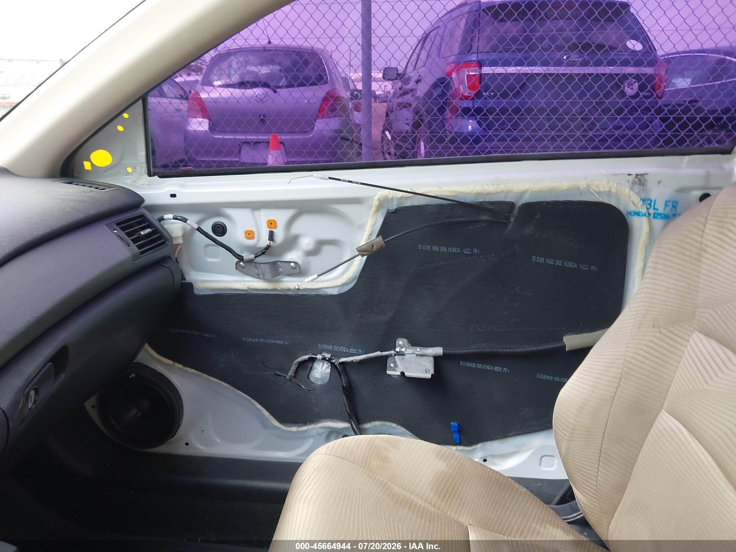 2014 Honda Accord Lx-s White vin: 1HGCT1B39EA000583