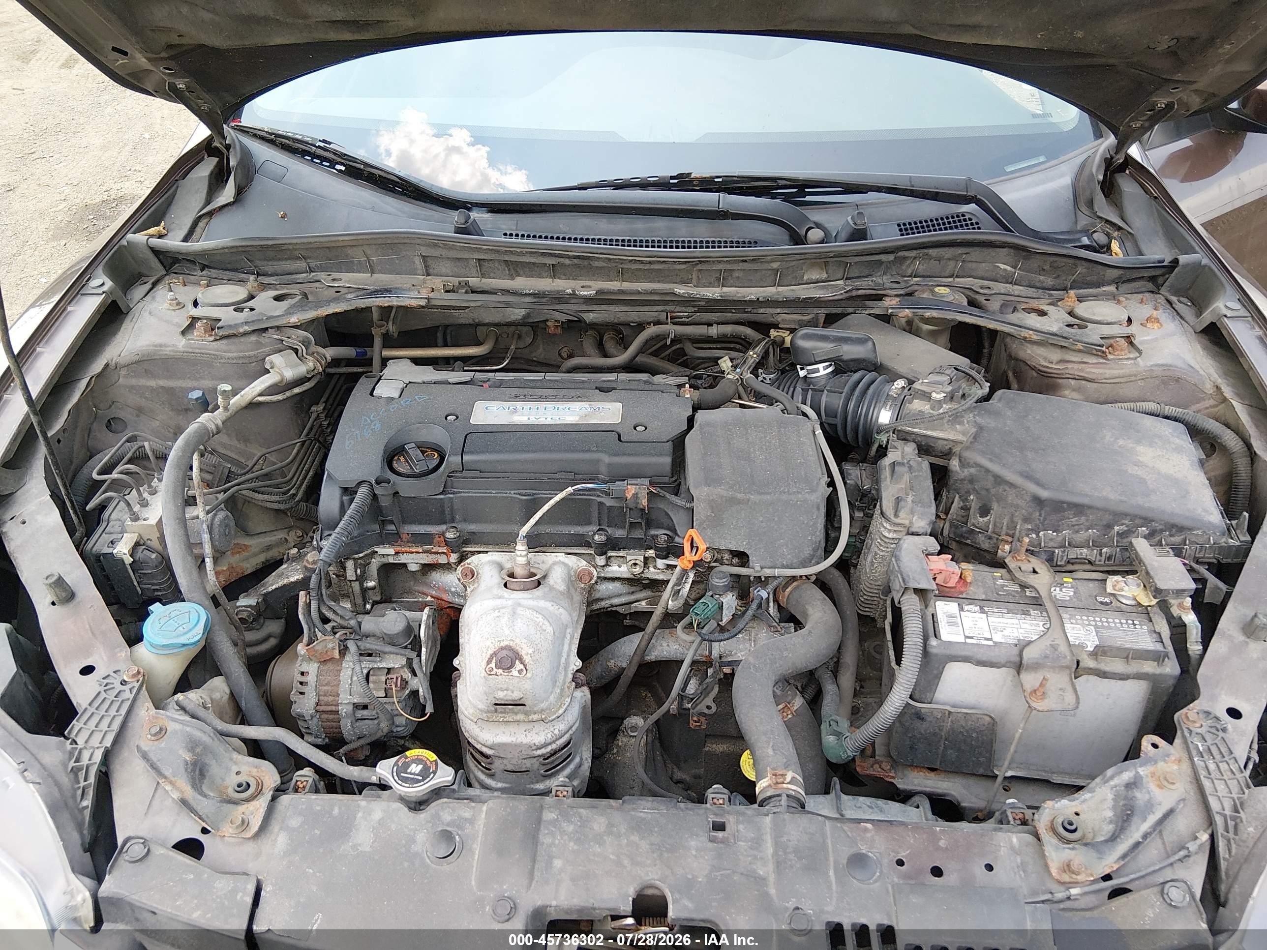 2013 Honda Accord Lx-s Коричневый vin: 1HGCT1B3XDA013017