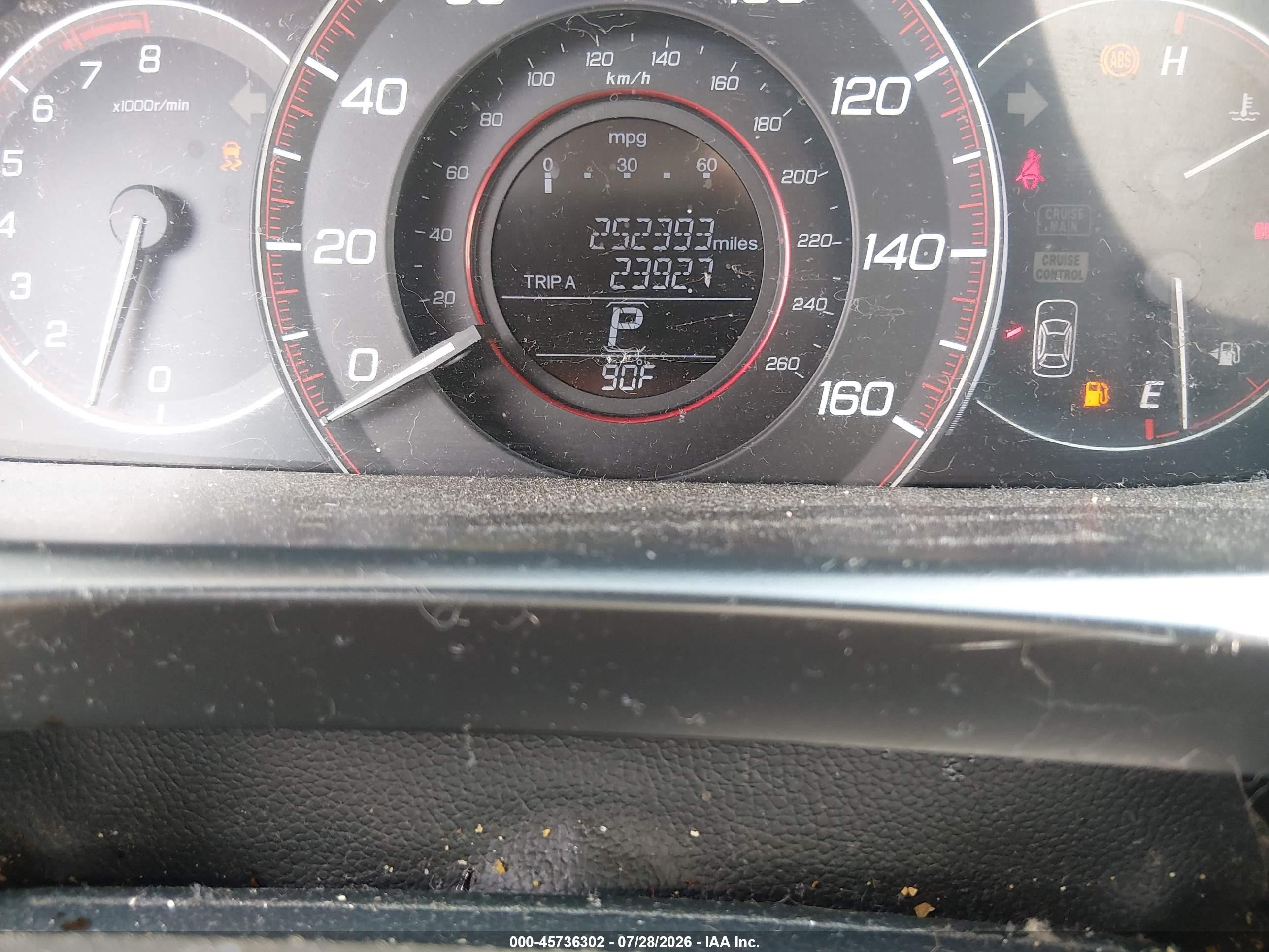 2013 Honda Accord Lx-s Коричневый vin: 1HGCT1B3XDA013017