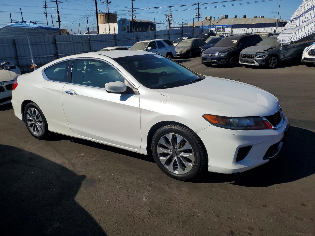 2013 Honda Accord Lx-s White vin: 1HGCT1B3XDA013857