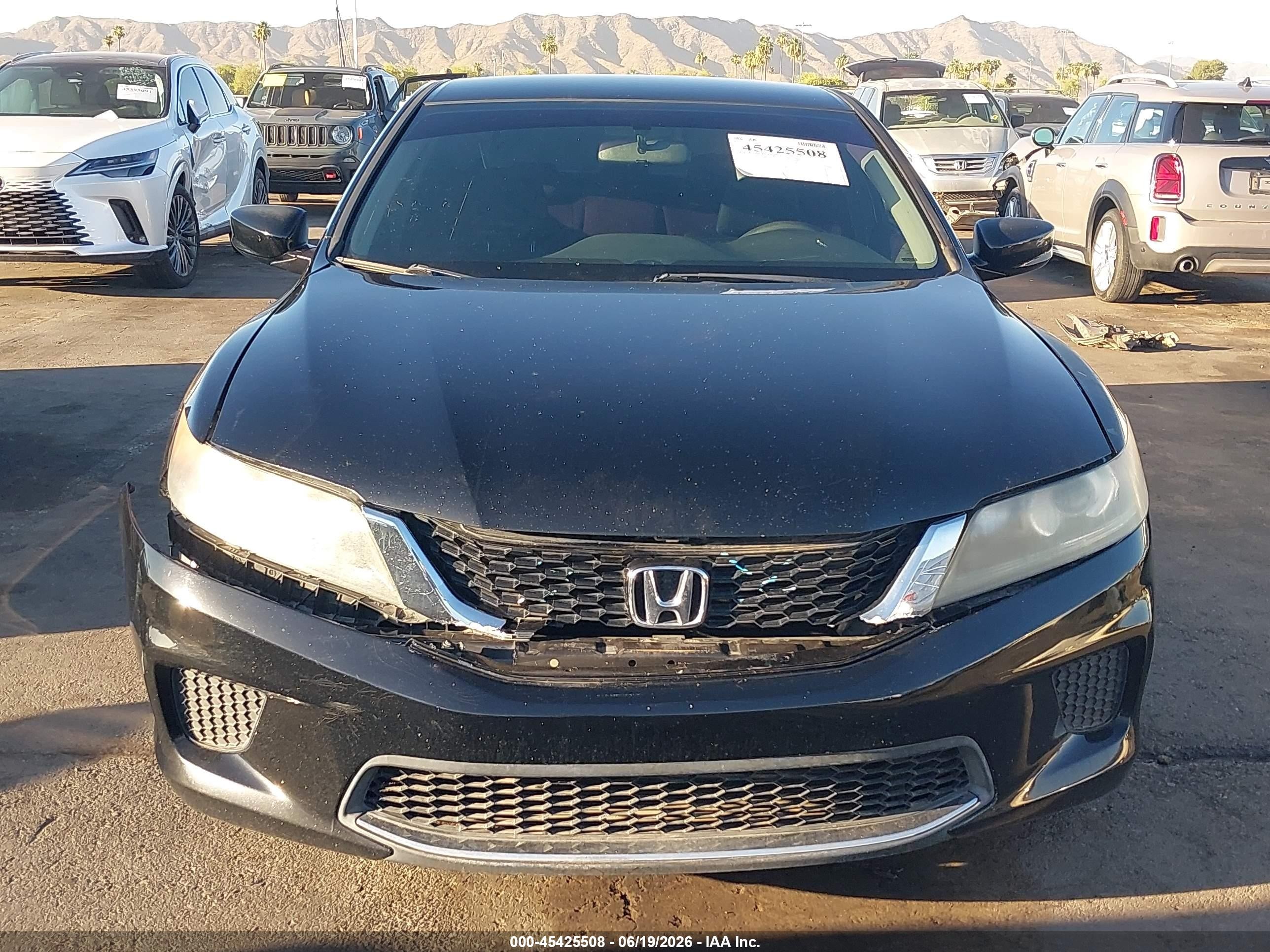 2015 Honda Accord Lx-s Black vin: 1HGCT1B3XFA007429