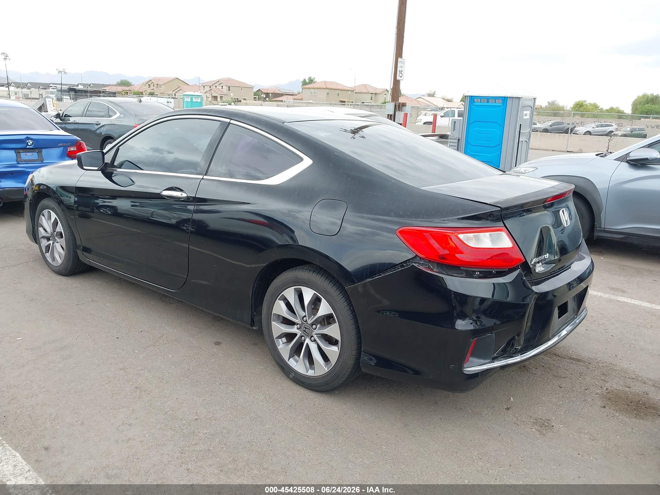 2015 Honda Accord Lx-s Black vin: 1HGCT1B3XFA007429
