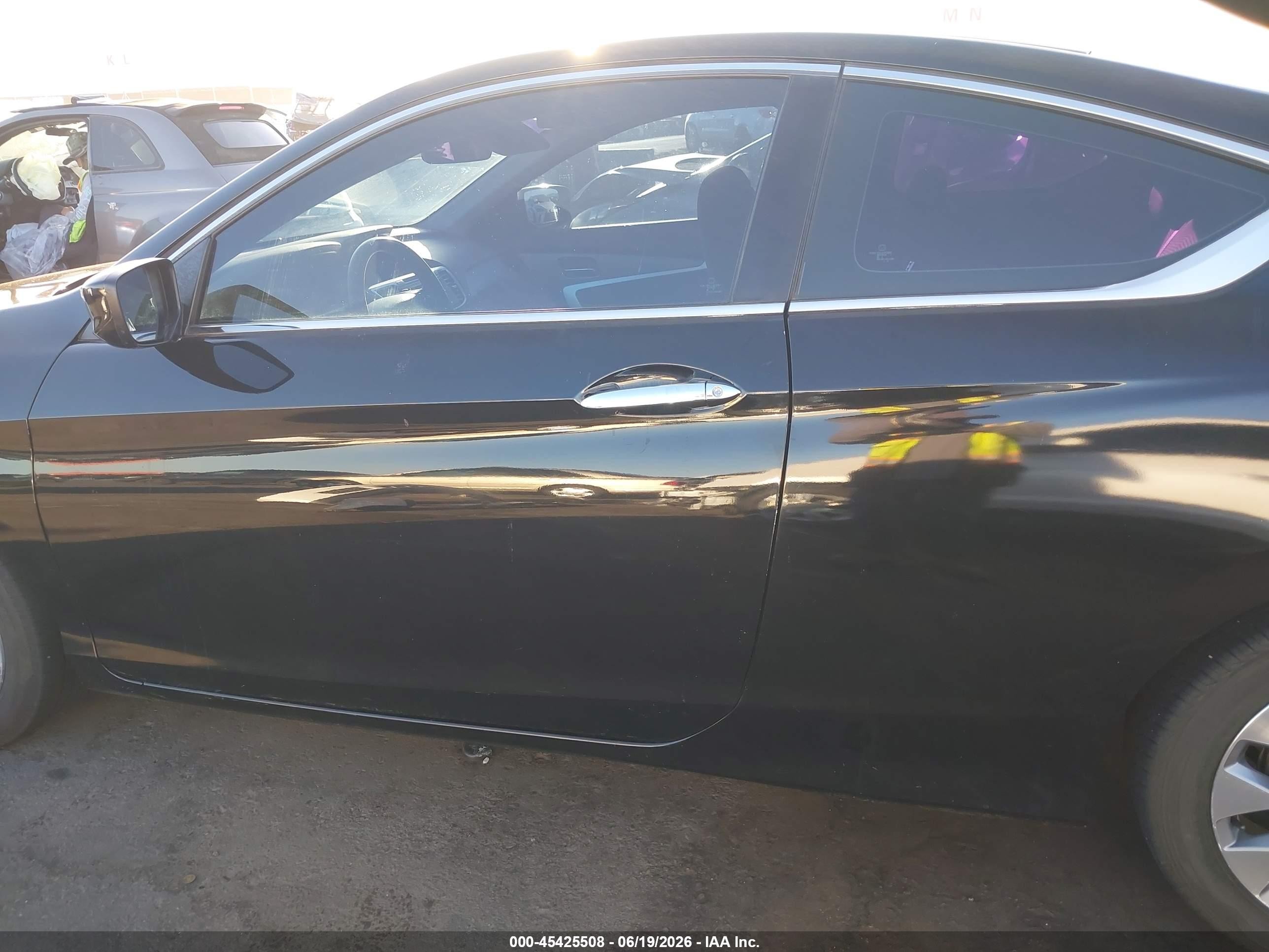 2015 Honda Accord Lx-s Black vin: 1HGCT1B3XFA007429