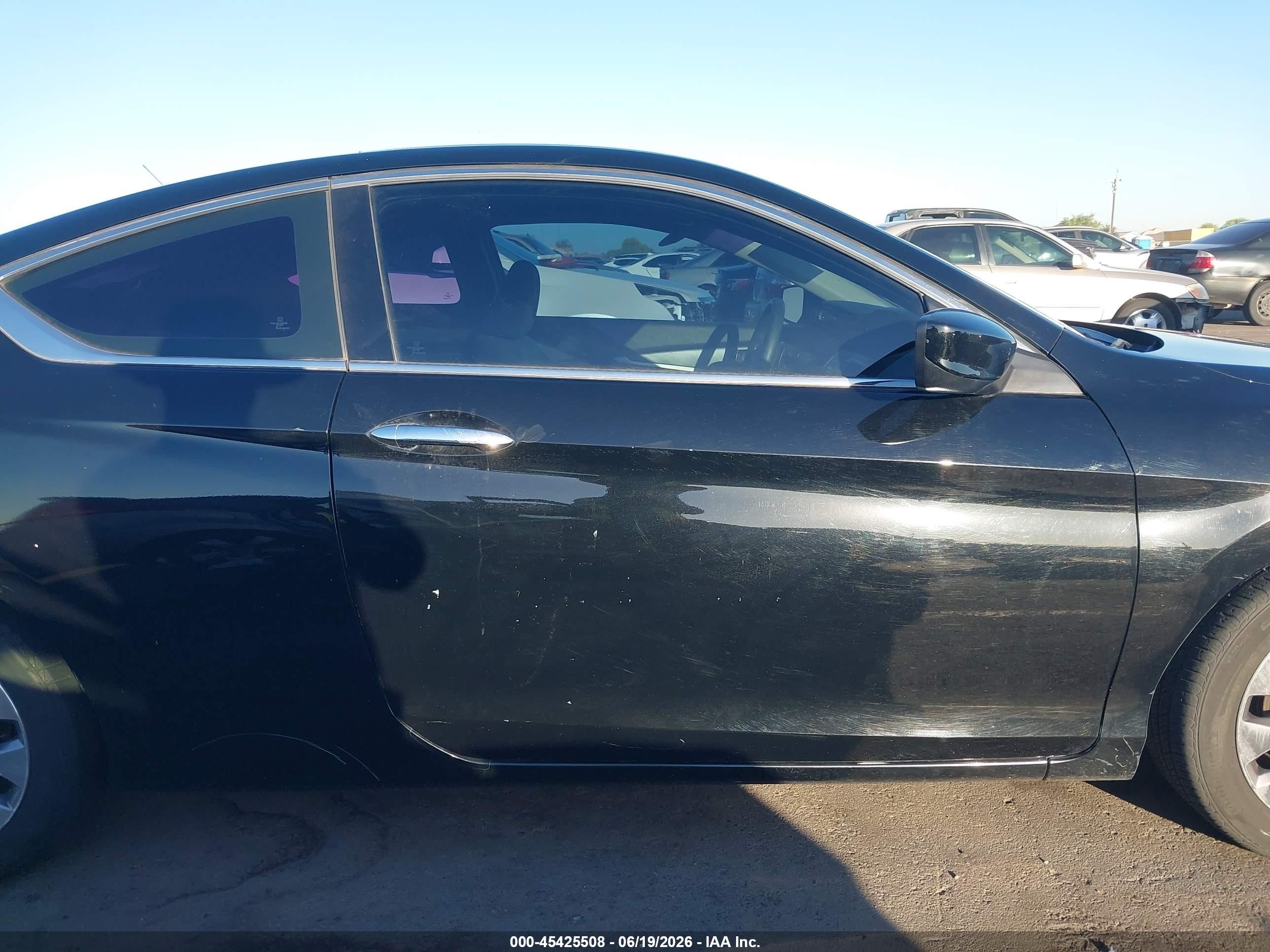 2015 Honda Accord Lx-s Black vin: 1HGCT1B3XFA007429