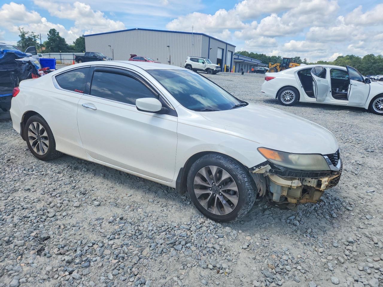 2015 Honda Accord Lx-s White vin: 1HGCT1B3XFA016082