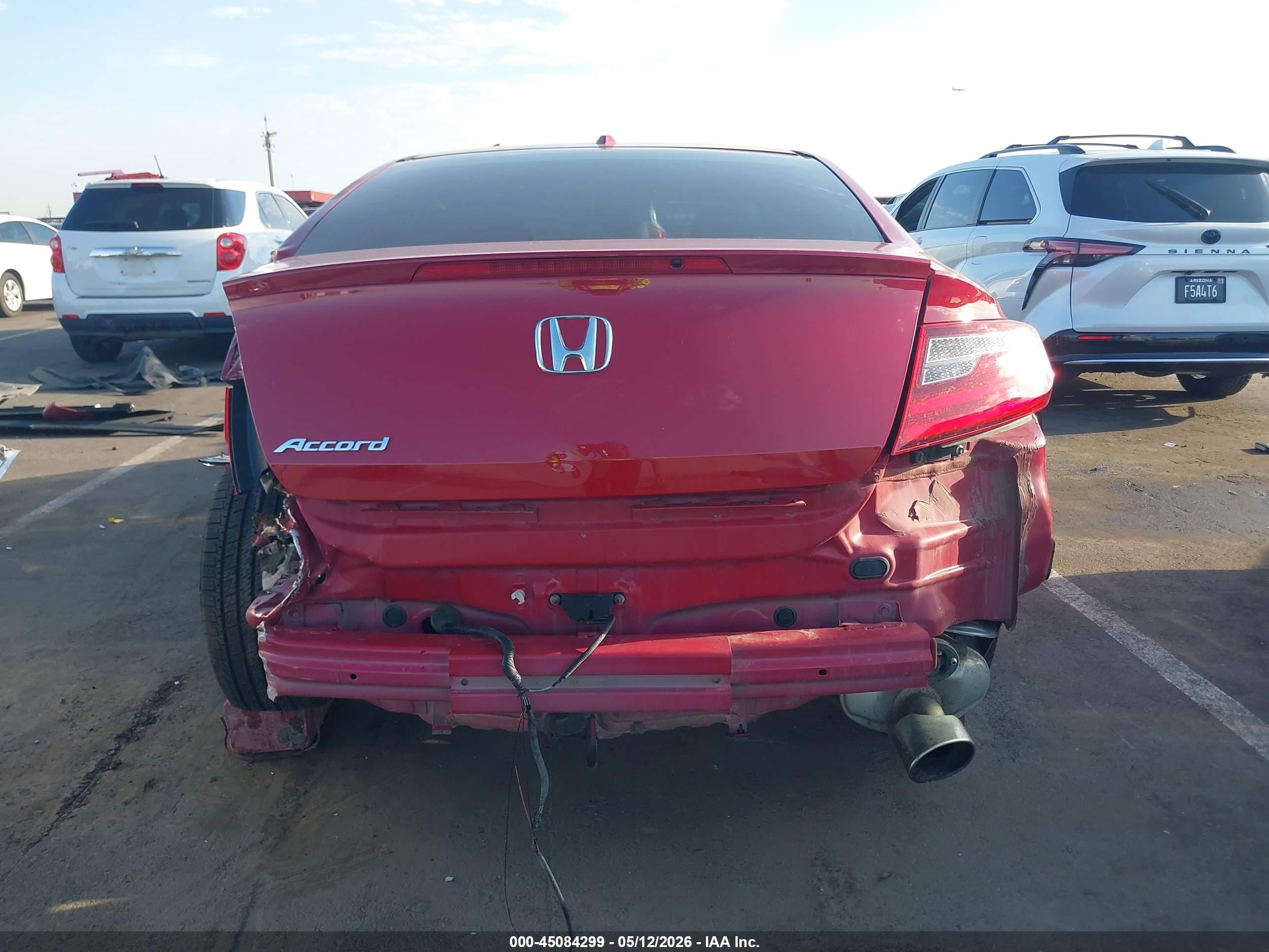 2016 Honda Accord Ex Red vin: 1HGCT1B59GA011099