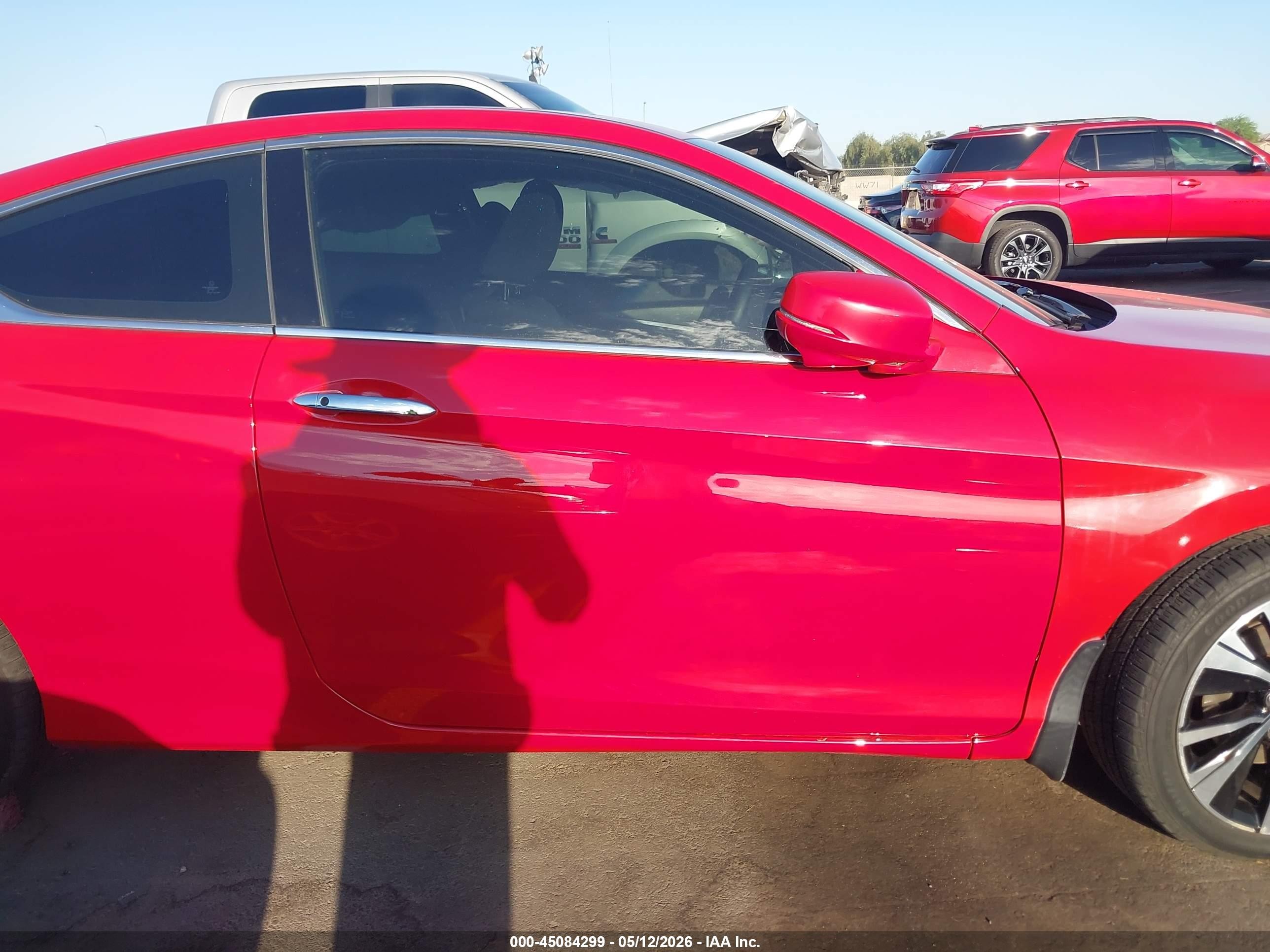2016 Honda Accord Ex Red vin: 1HGCT1B59GA011099