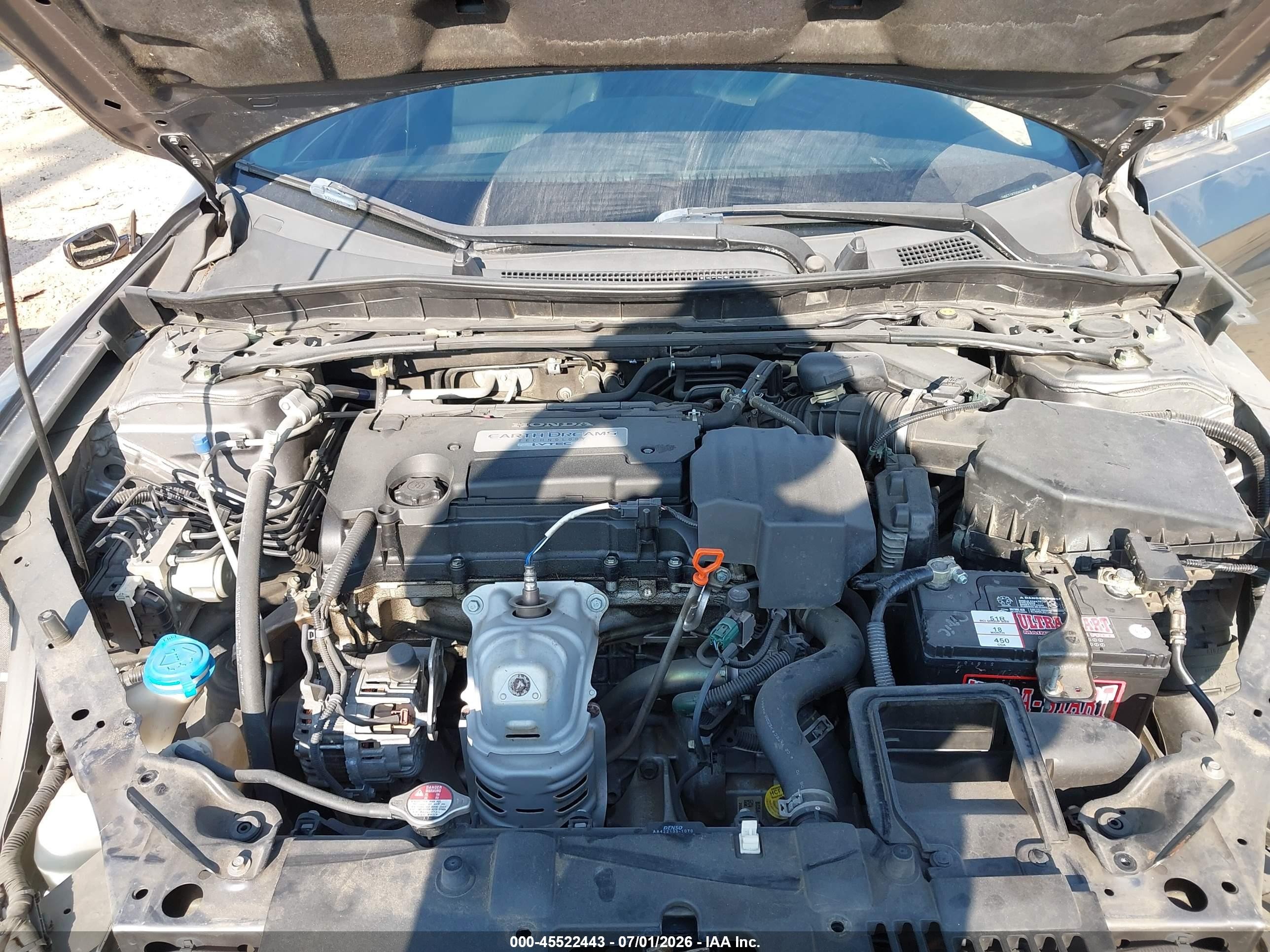 2013 Honda Accord Ex Gray vin: 1HGCT1B70DA002918