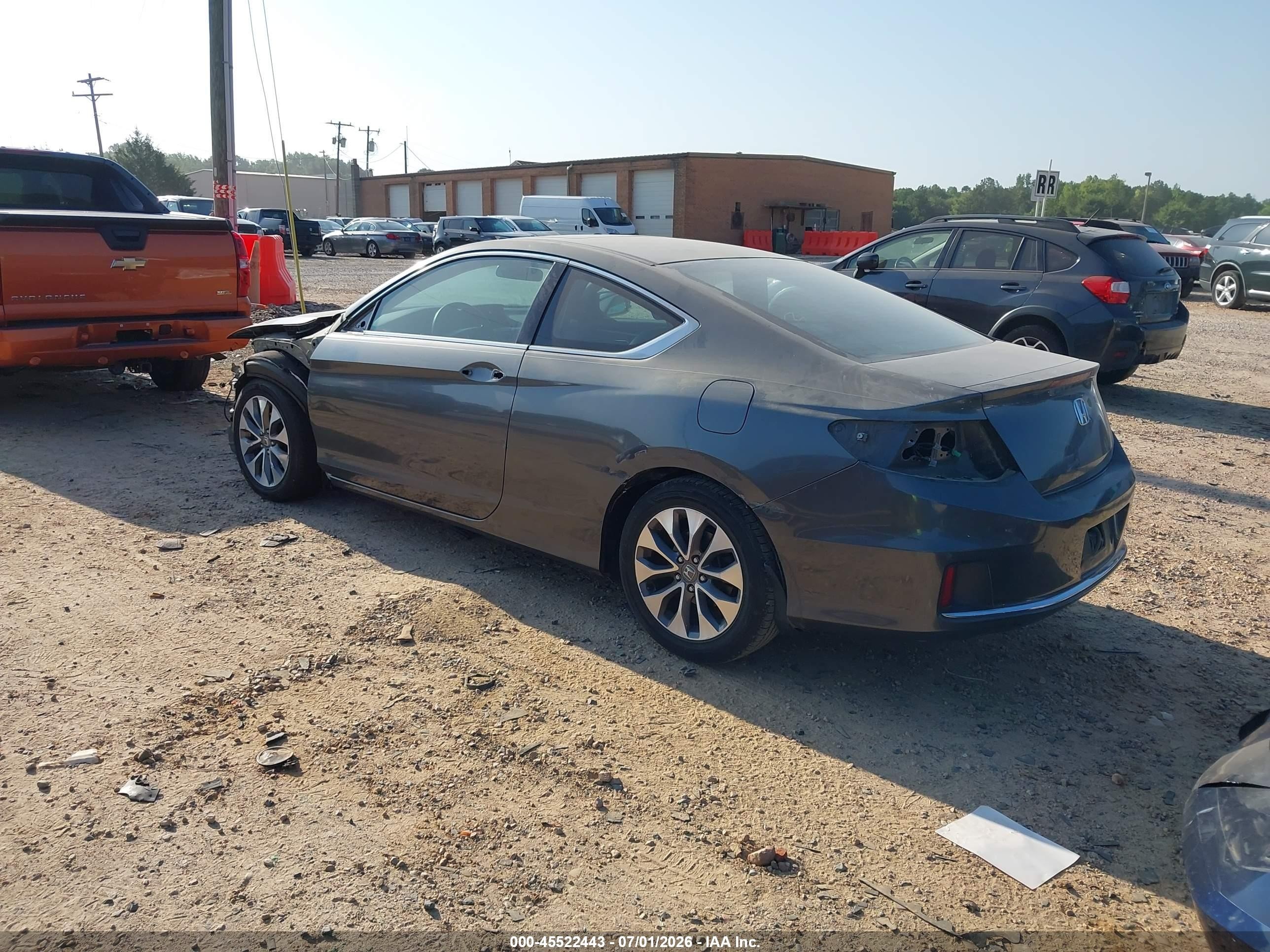 2013 Honda Accord Ex Gray vin: 1HGCT1B70DA002918