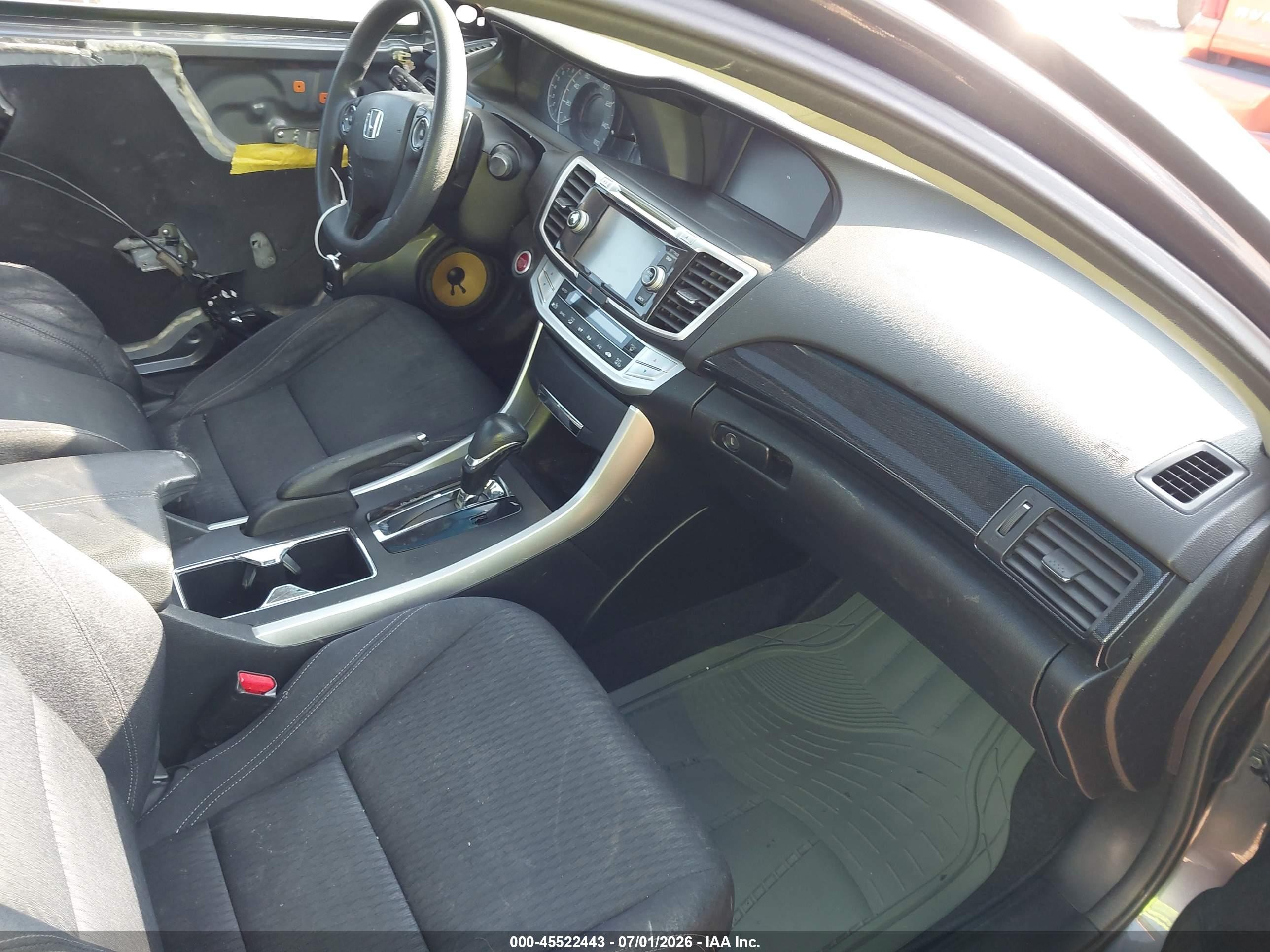 2013 Honda Accord Ex Gray vin: 1HGCT1B70DA002918