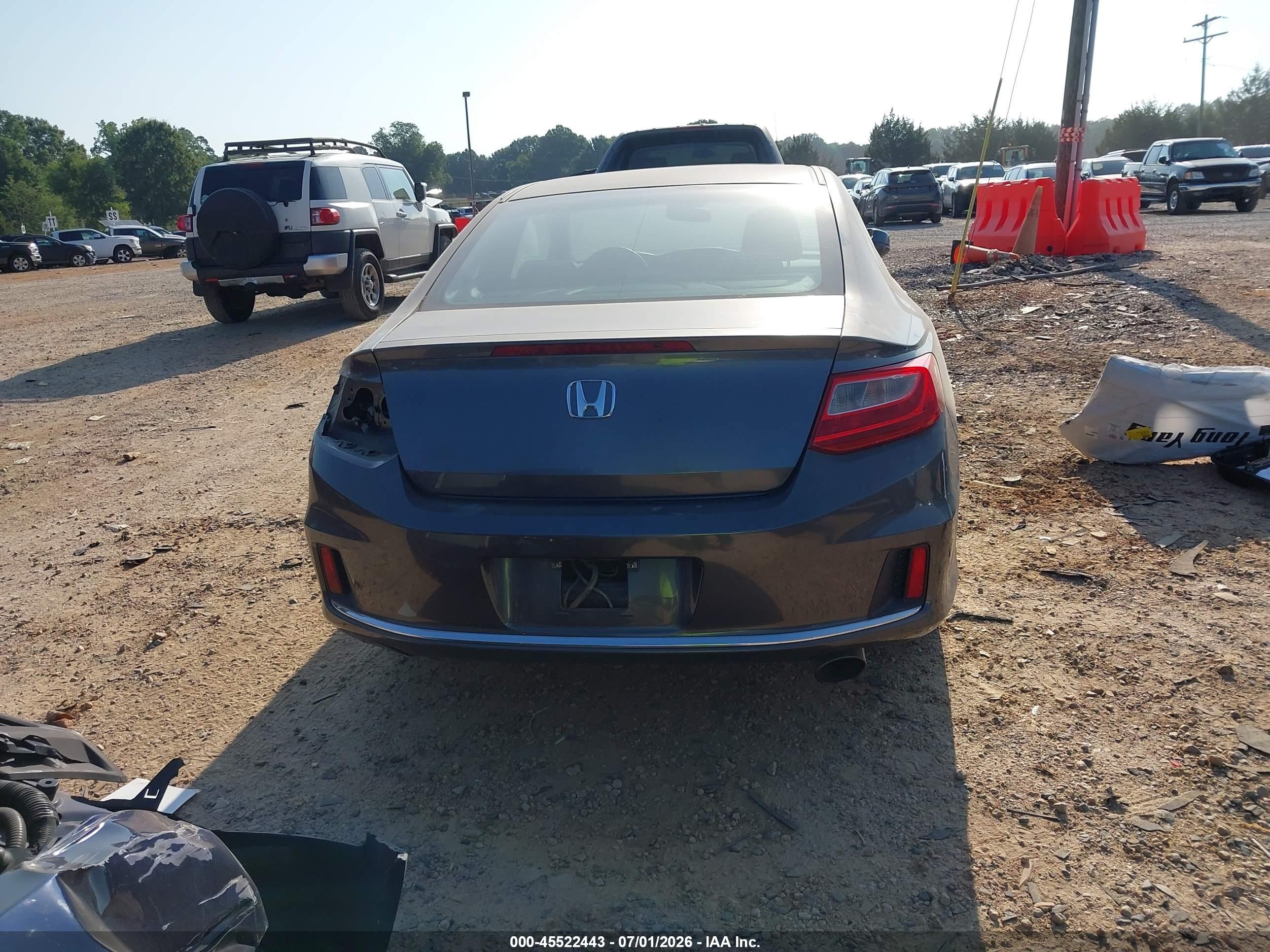 2013 Honda Accord Ex Gray vin: 1HGCT1B70DA002918