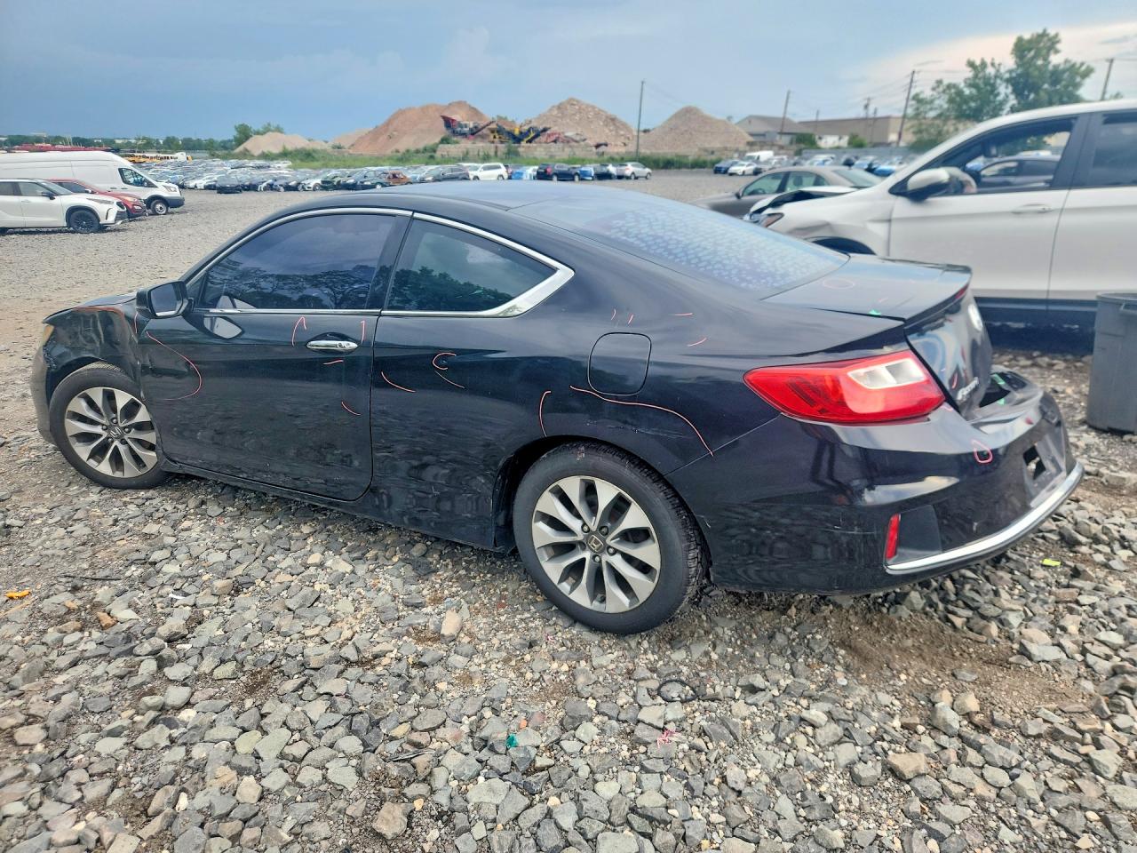 2013 Honda Accord Ex Black vin: 1HGCT1B70DA004961