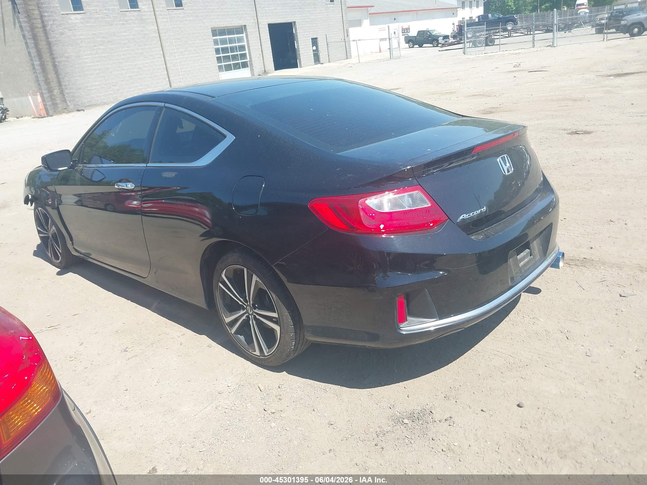 2013 Honda Accord Ex Black vin: 1HGCT1B70DA005186