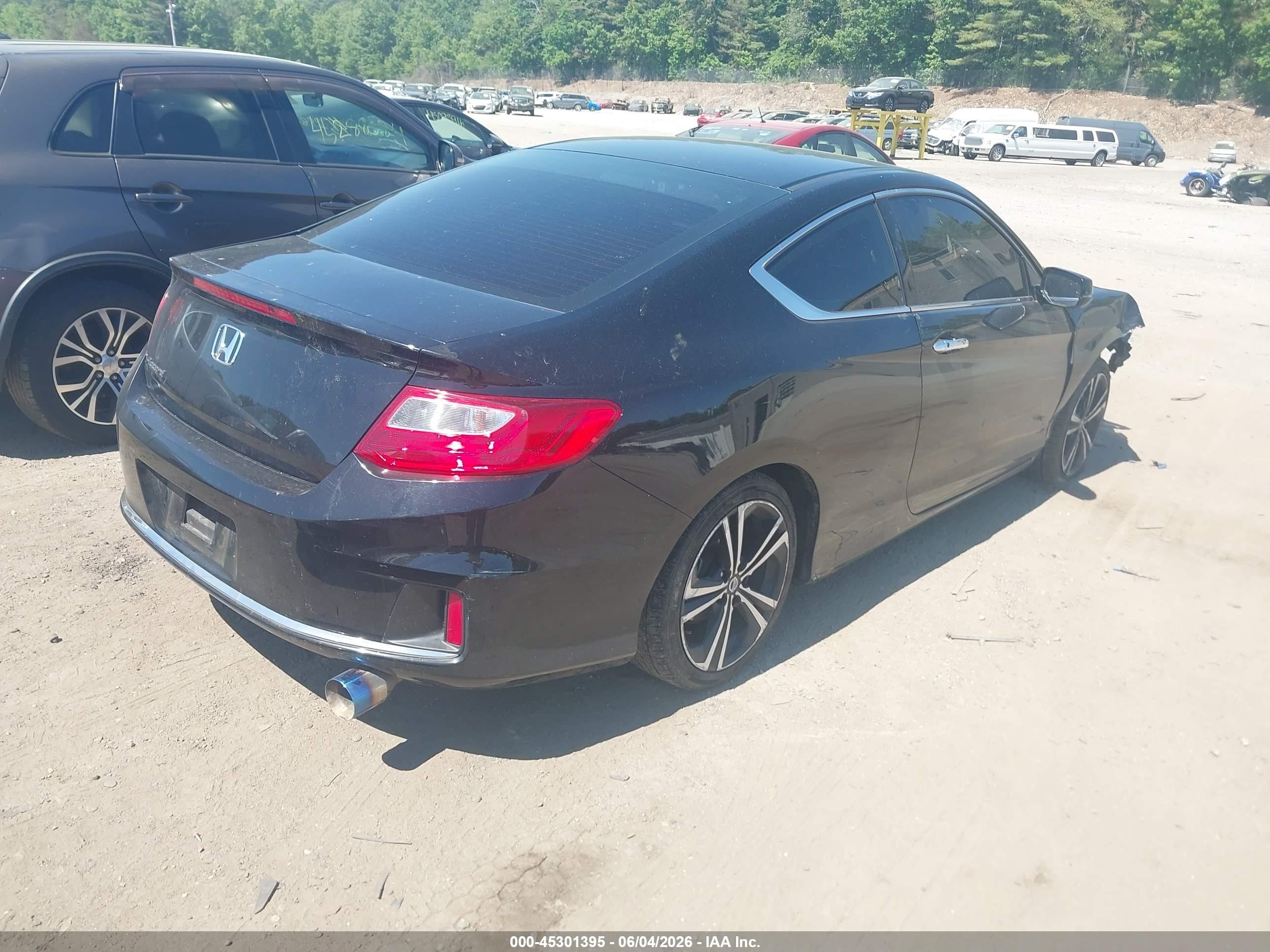 2013 Honda Accord Ex Black vin: 1HGCT1B70DA005186