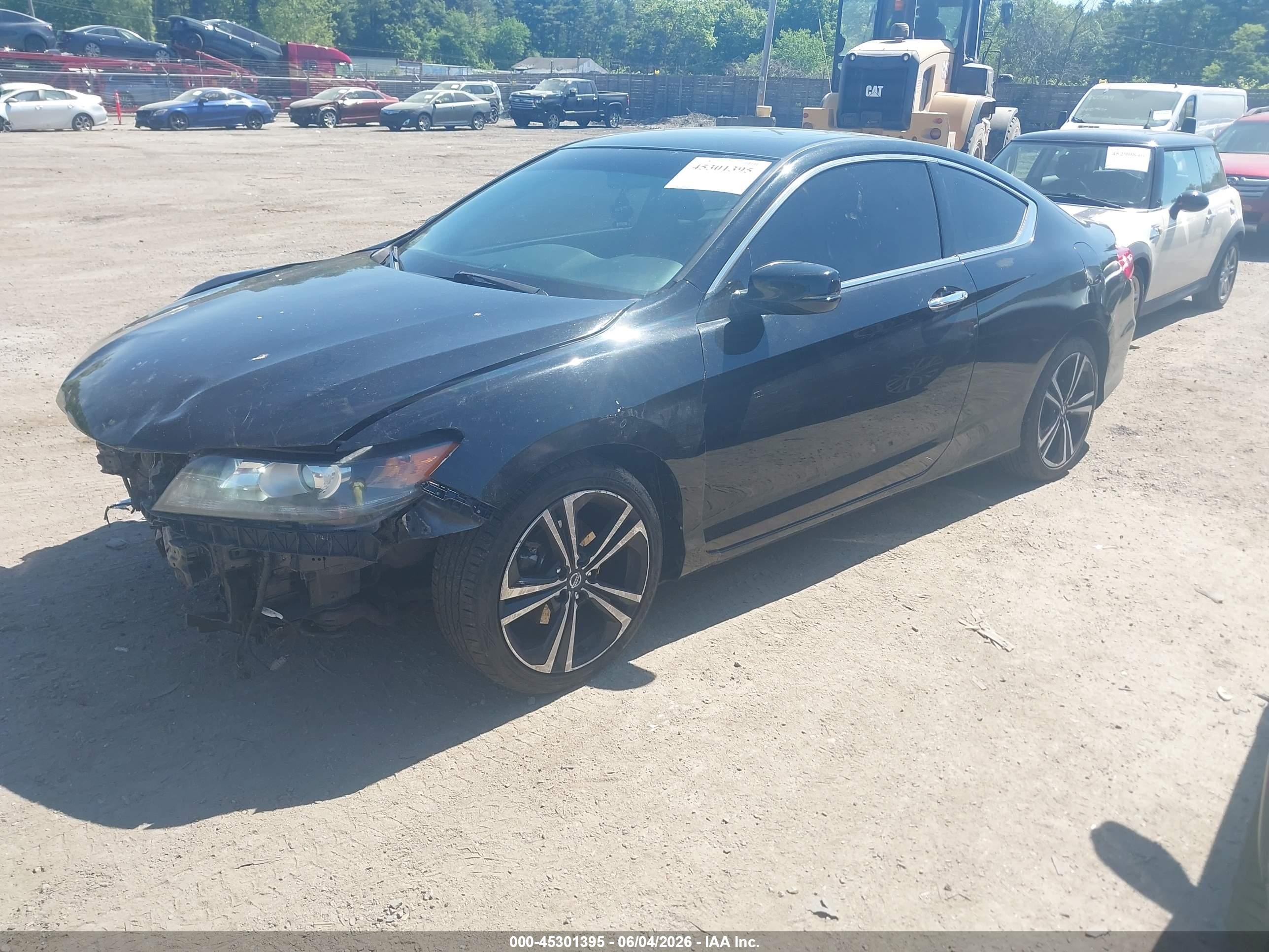 2013 Honda Accord Ex Black vin: 1HGCT1B70DA005186