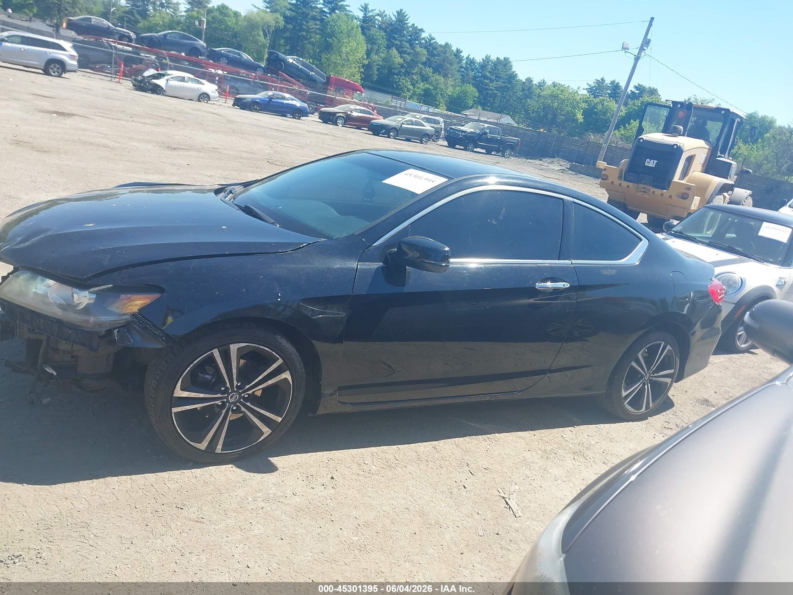 2013 Honda Accord Ex Black vin: 1HGCT1B70DA005186