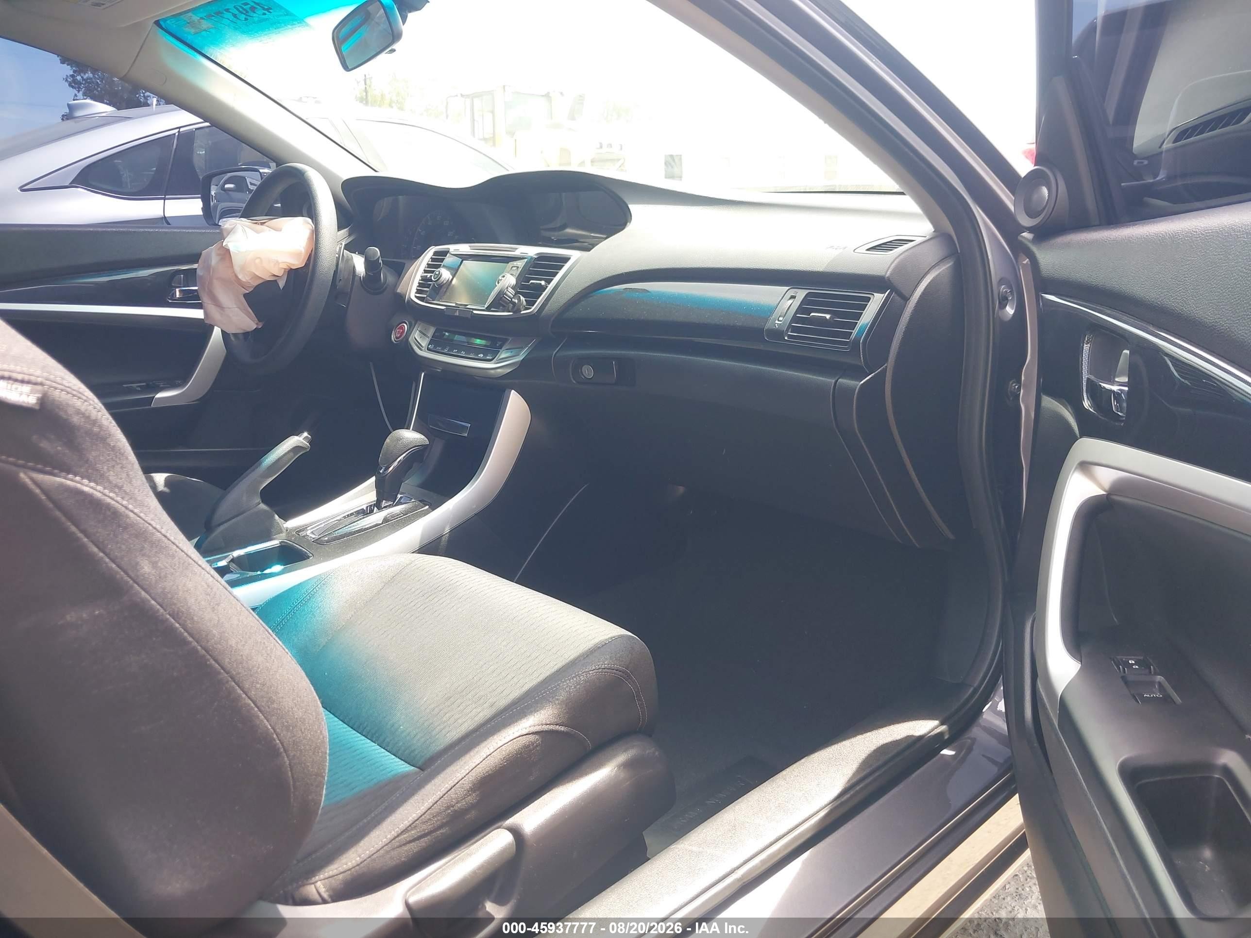 2013 Honda Accord Ex Gray vin: 1HGCT1B70DA018438