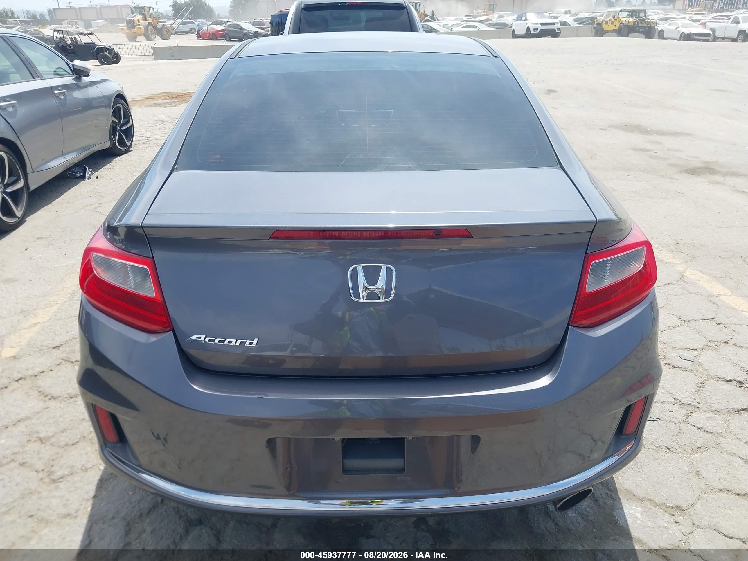2013 Honda Accord Ex Gray vin: 1HGCT1B70DA018438