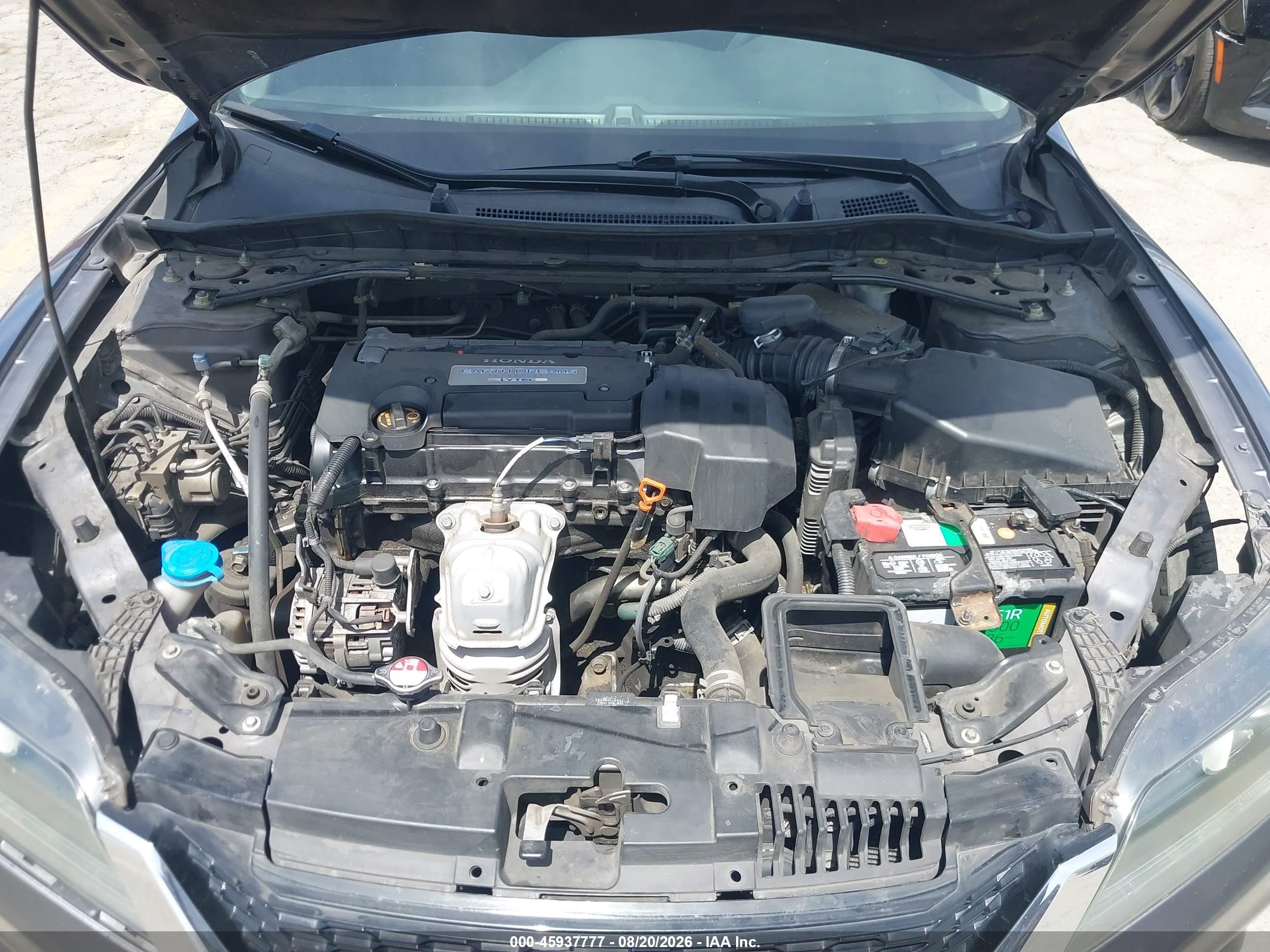 2013 Honda Accord Ex Gray vin: 1HGCT1B70DA018438