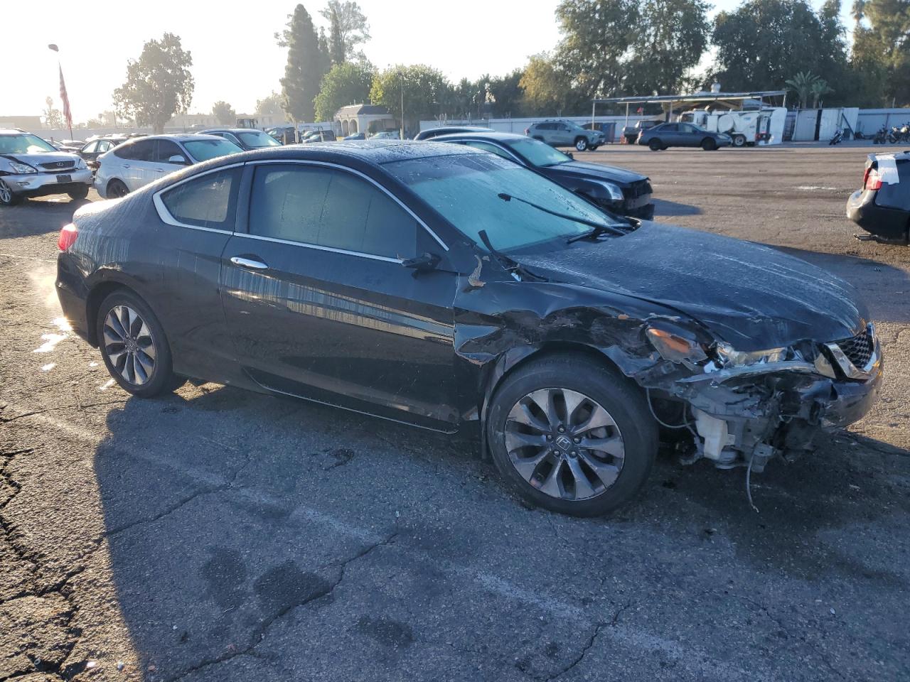2013 Honda Accord Ex Black vin: 1HGCT1B70DA018682