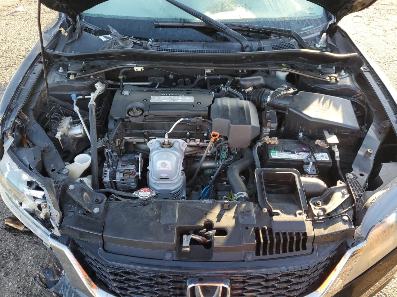 2013 Honda Accord Ex Black vin: 1HGCT1B70DA018682