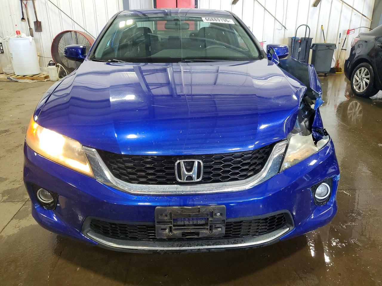 2014 Honda Accord Ex Blue vin: 1HGCT1B70EA003391
