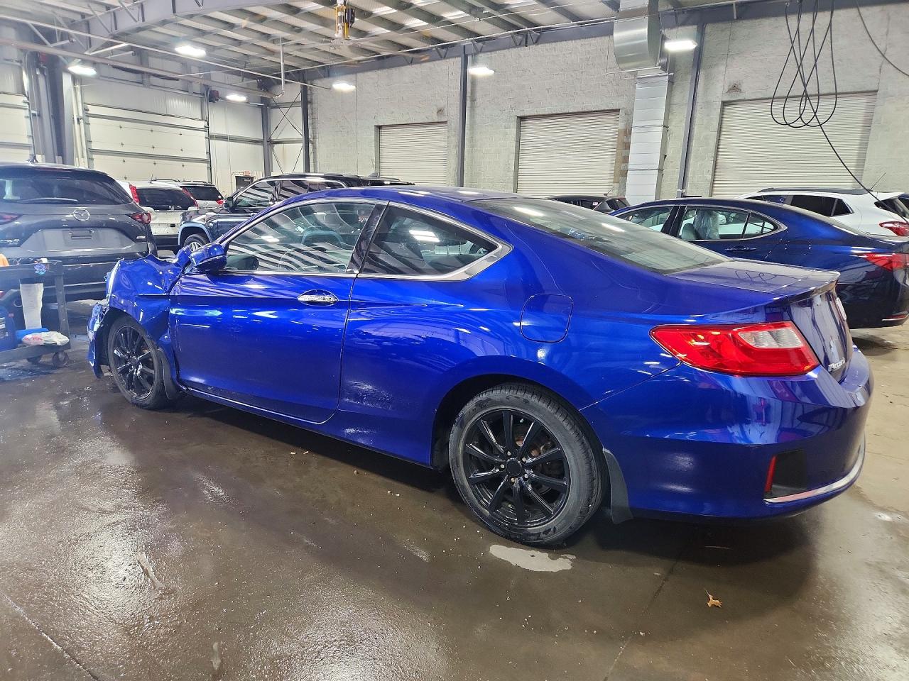 2014 Honda Accord Ex Blue vin: 1HGCT1B70EA003391