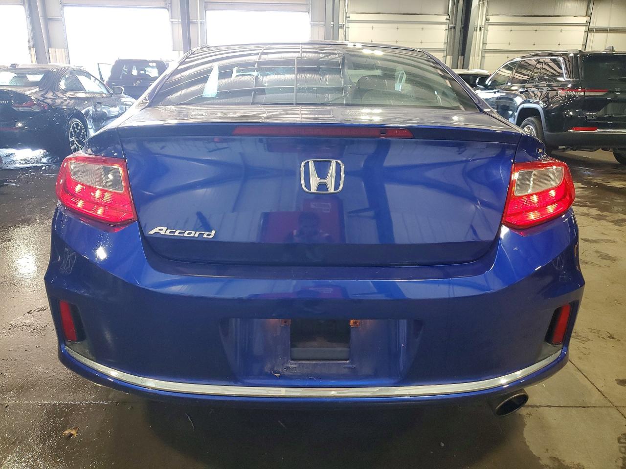2014 Honda Accord Ex Blue vin: 1HGCT1B70EA003391
