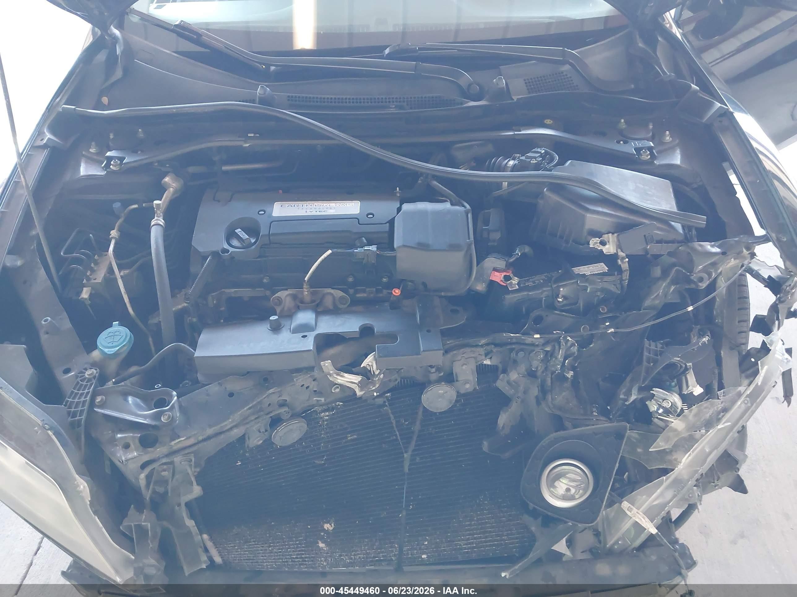 2015 Honda Accord Ex Черный vin: 1HGCT1B70FA005272