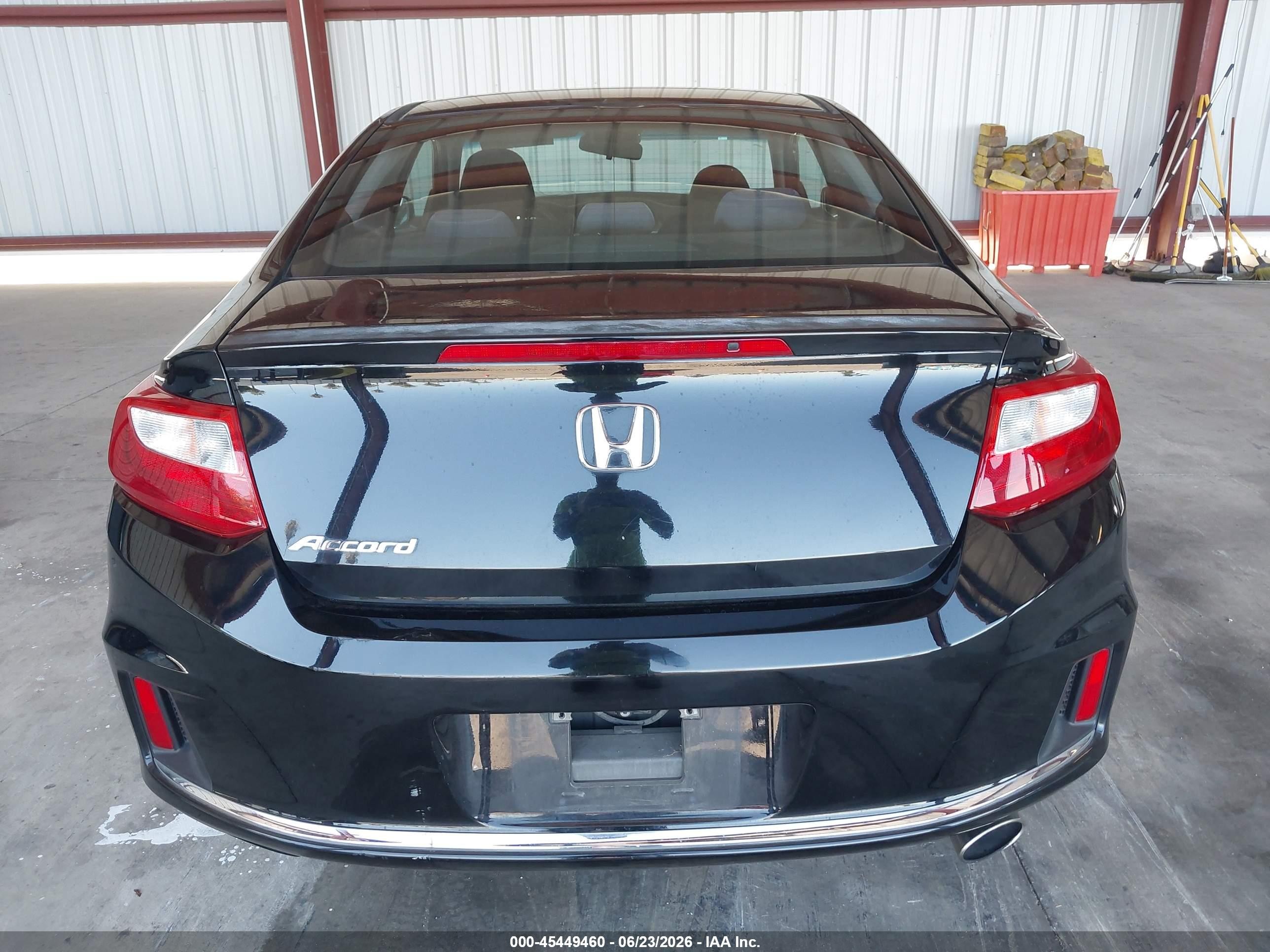 2015 Honda Accord Ex Черный vin: 1HGCT1B70FA005272