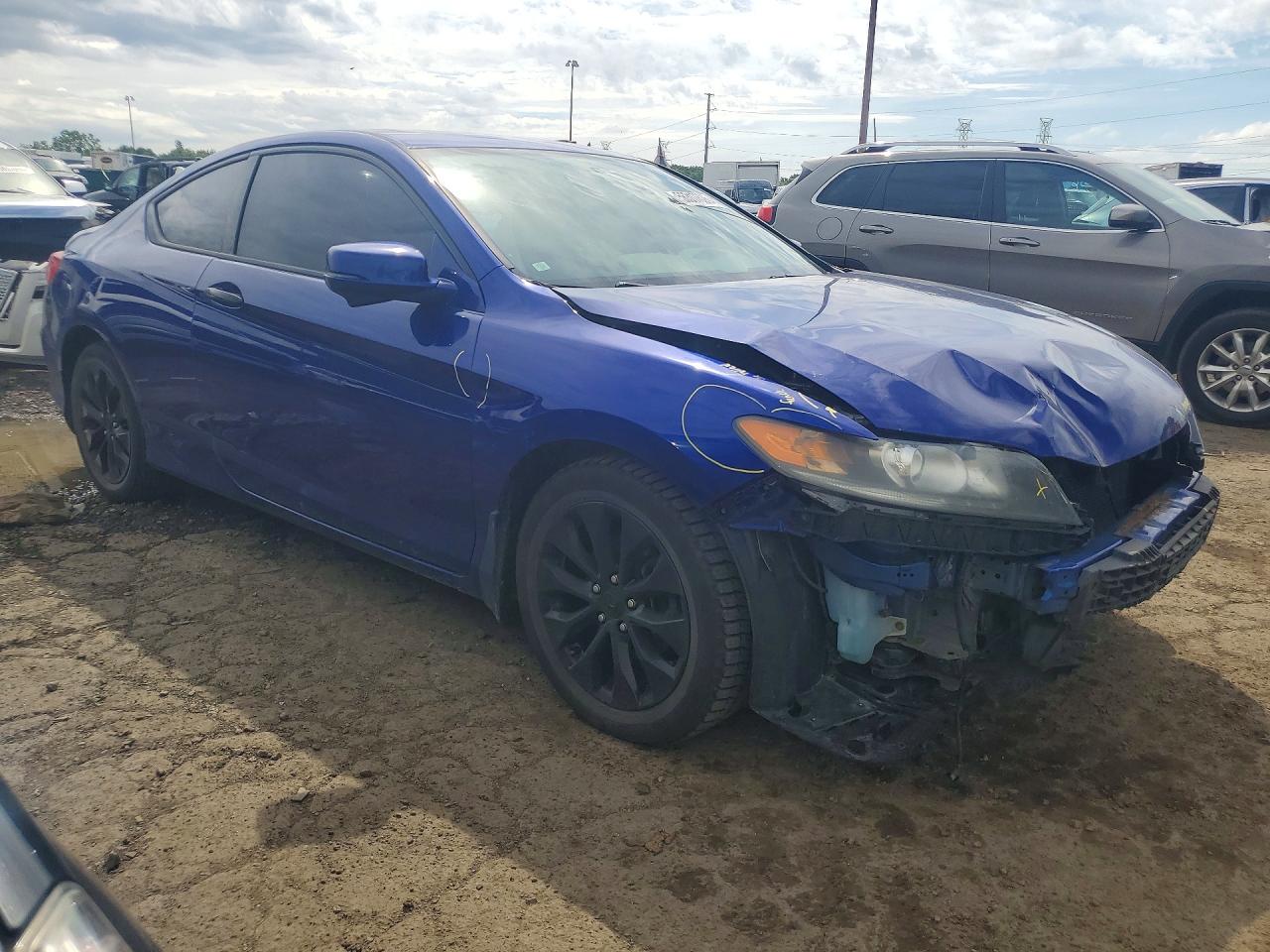 2015 Honda Accord Ex Blue vin: 1HGCT1B70FA006096