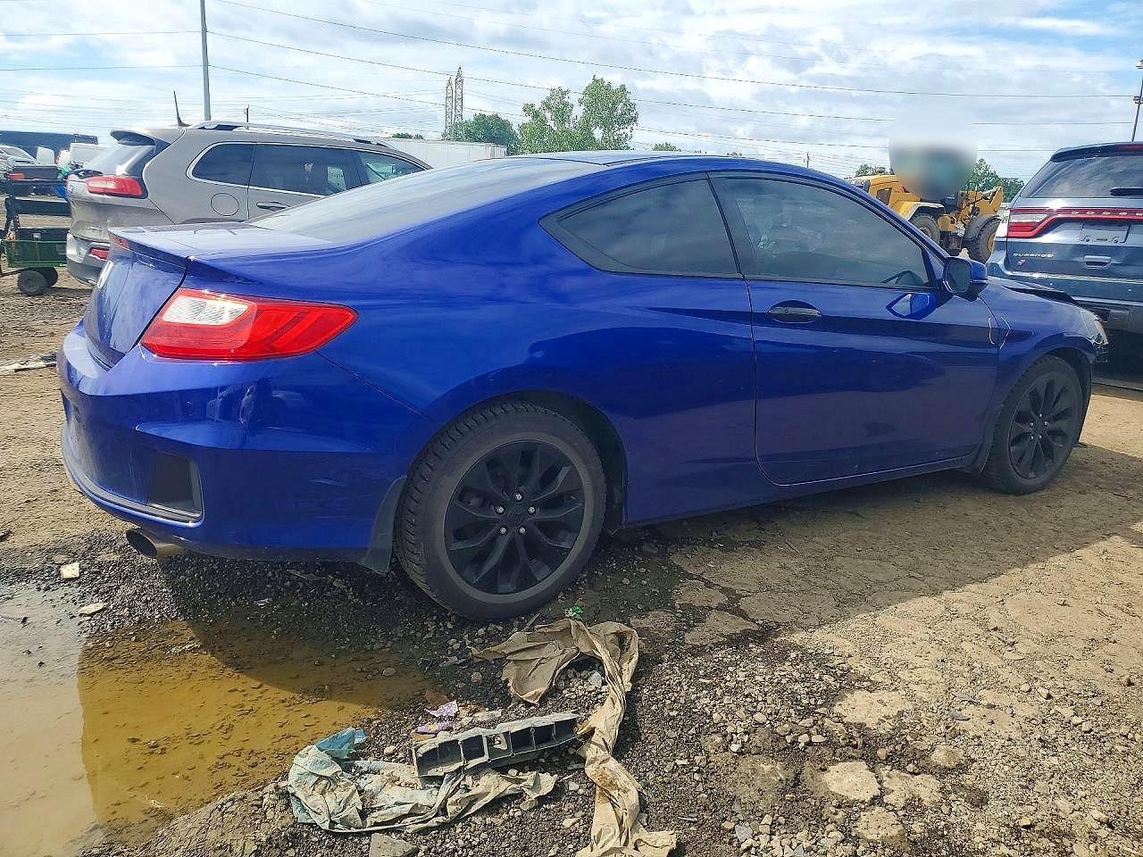 2015 Honda Accord Ex Blue vin: 1HGCT1B70FA006096