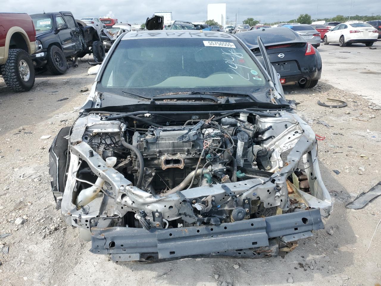 2015 Honda Accord Ex Silver vin: 1HGCT1B70FA012948