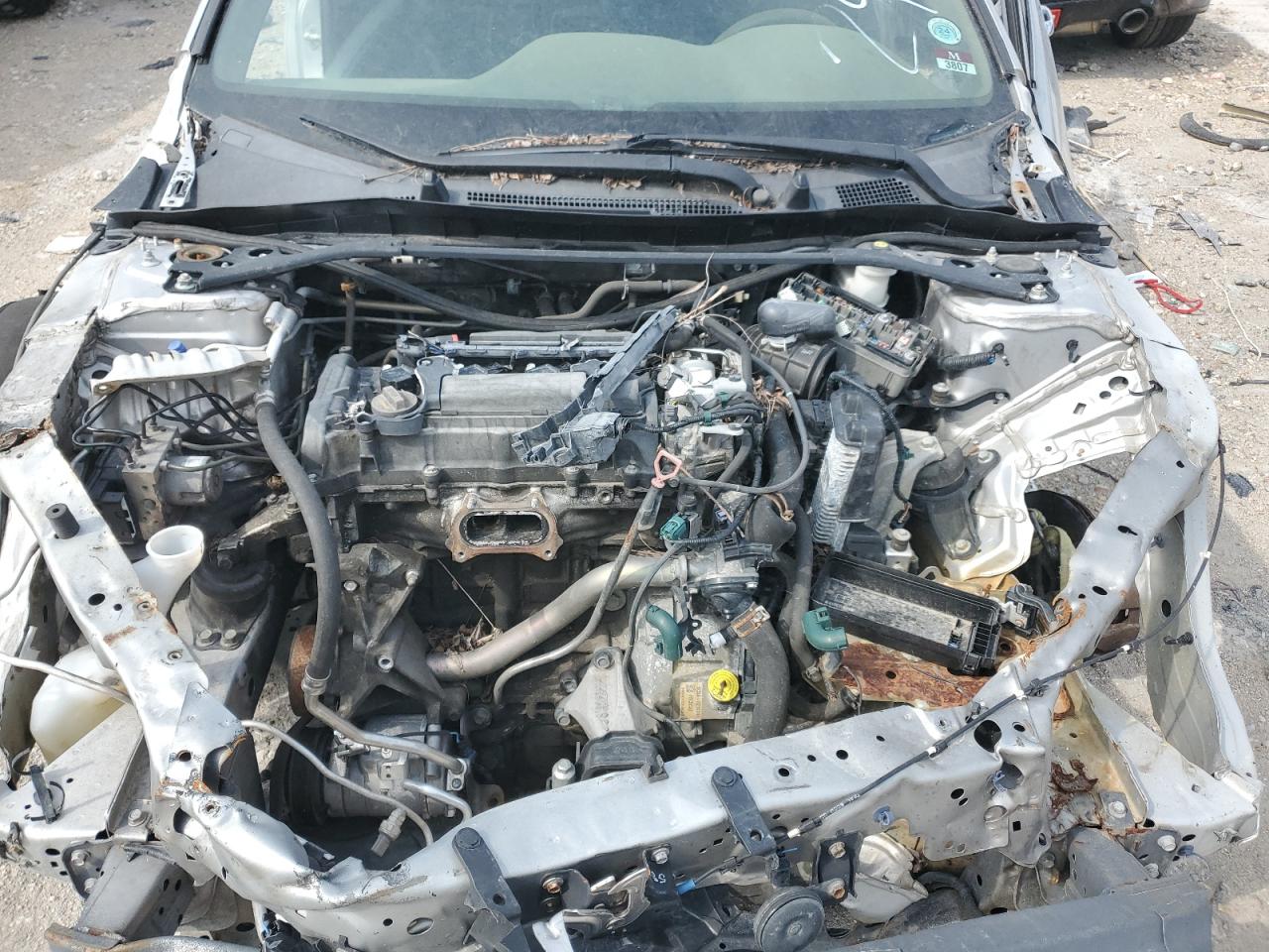 2015 Honda Accord Ex Silver vin: 1HGCT1B70FA012948