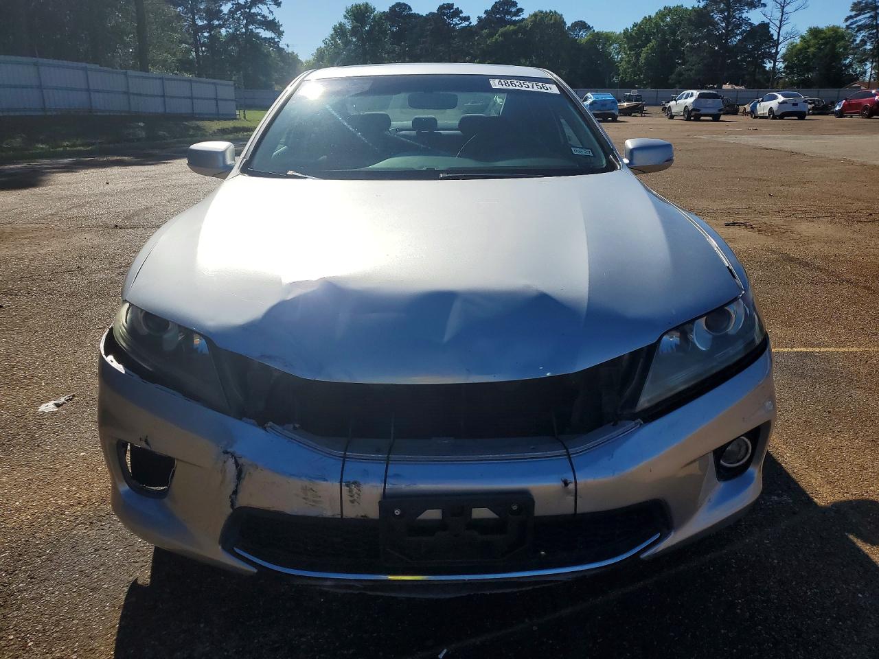 2013 Honda Accord Ex Silver vin: 1HGCT1B71DA001907