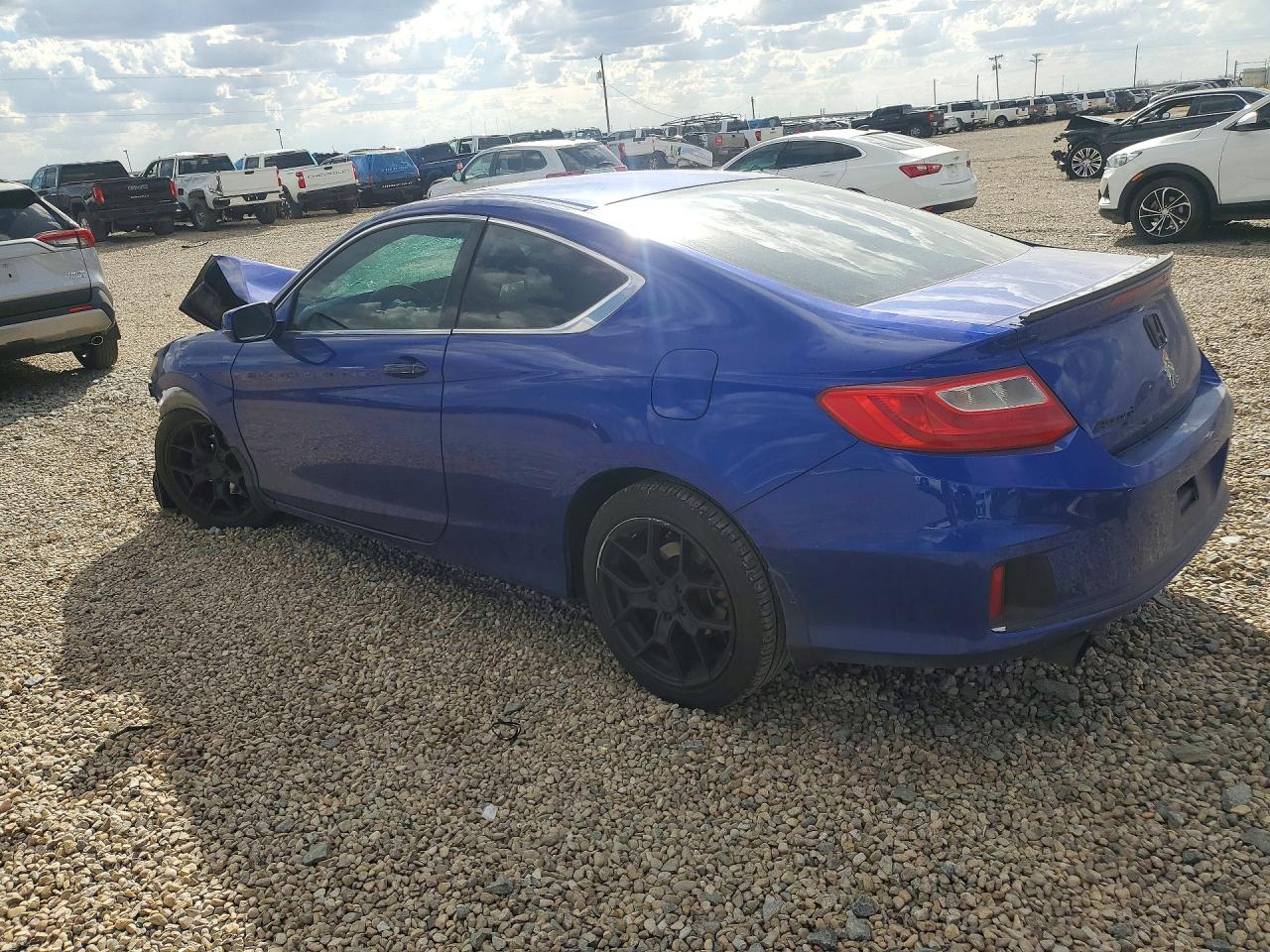2014 Honda Accord Ex Blue vin: 1HGCT1B71EA004596